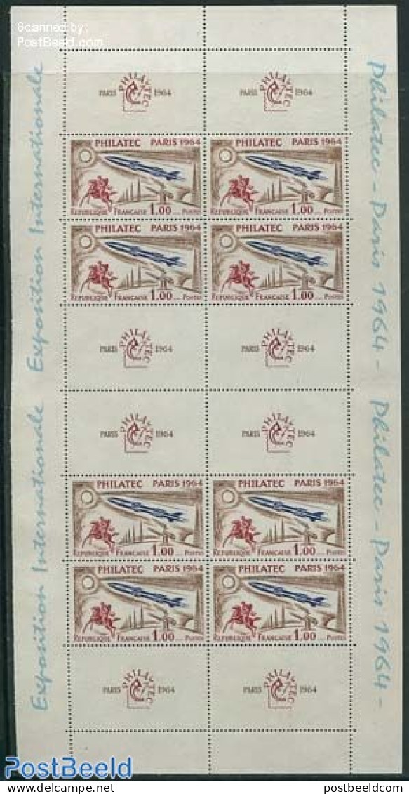 France 1964 Philatelic Paris 1964, Mint NH, Nature - Transport - Horses - Philately - Space Exploration - Unused Stamps