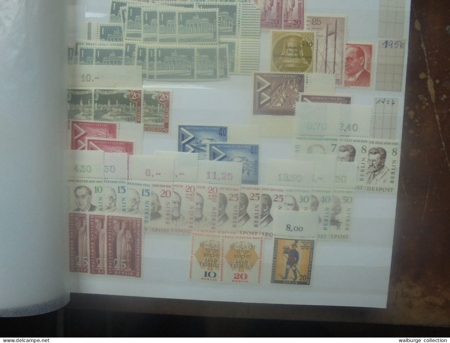 BERLIN 1948-1990 BELLE DOUBLE COLLECTION NEUVE Et OBLITEREE A SAISIR ! (4389) 2 KILOS 300 - Unused Stamps