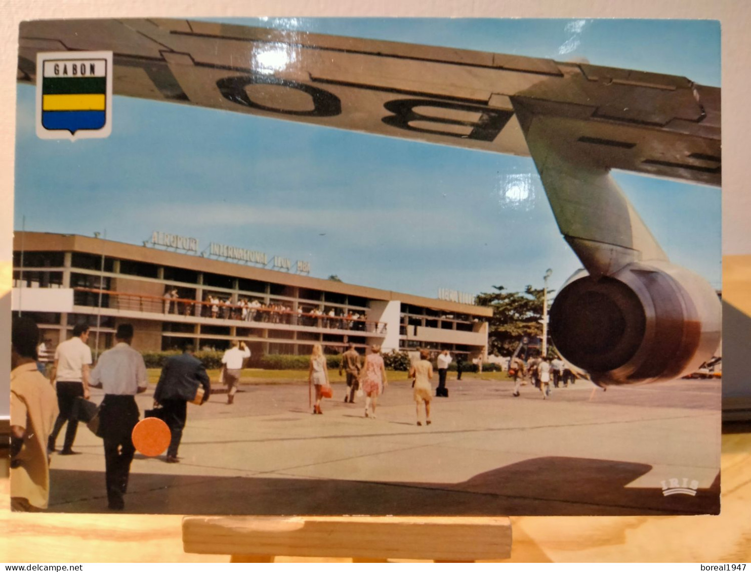 GABON. LIBREVILLE   LEON-M UNBA.  AÉRODROME AIRPORT - Vliegvelden