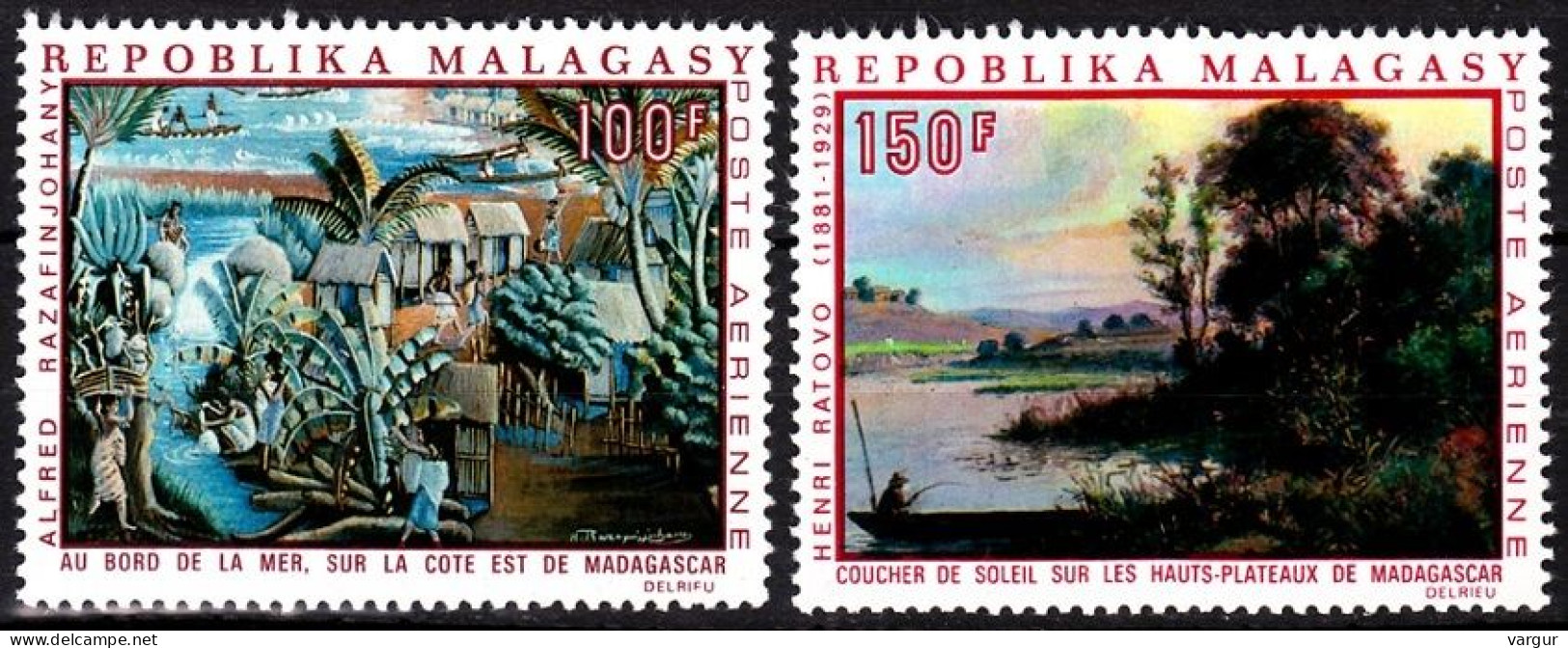 MADAGASCAR / MALAGASY 1969 ART: Paintings. Malagasian Artists, MNH - Autres & Non Classés