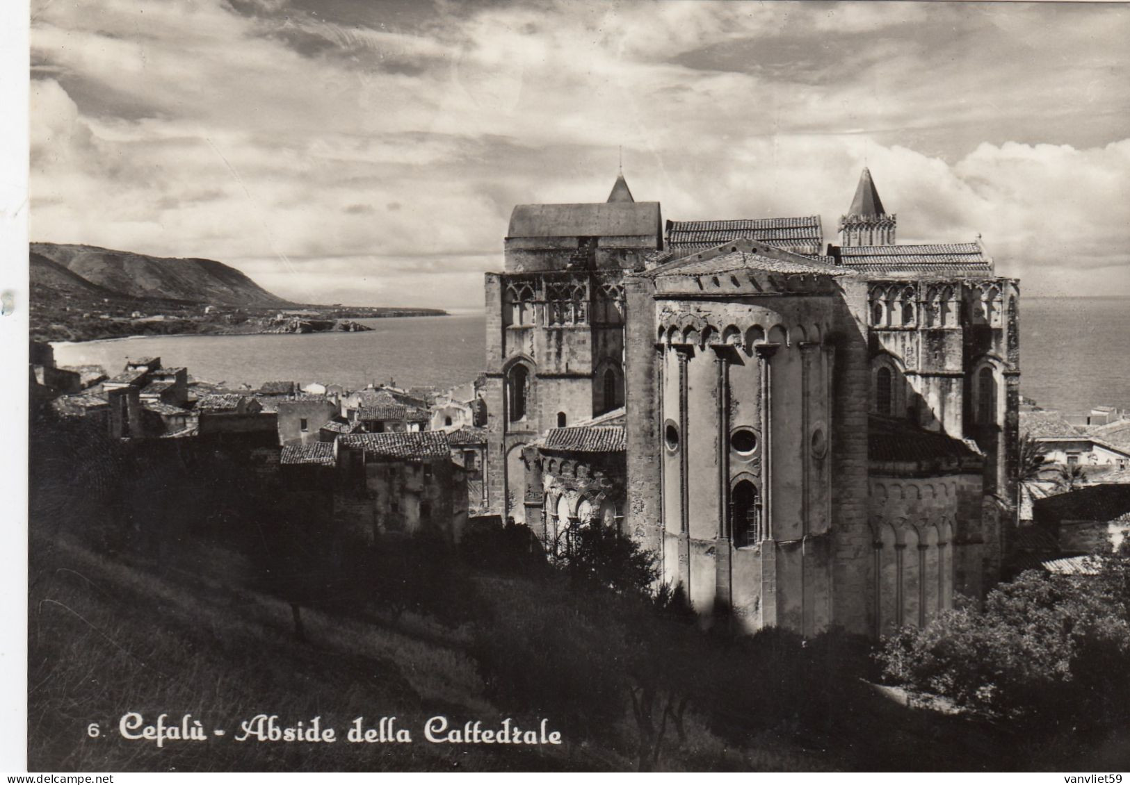 CEFALÚ-PALERMO-3 CARTOLINE VERA FOTOGRAFIA-NON VIAGGIATE-1950-1958 - Palermo