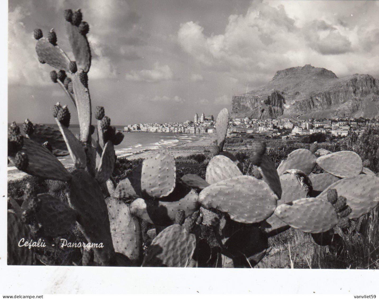 CEFALÚ-PALERMO-3 CARTOLINE VERA FOTOGRAFIA-NON VIAGGIATE-1950-1958 - Palermo