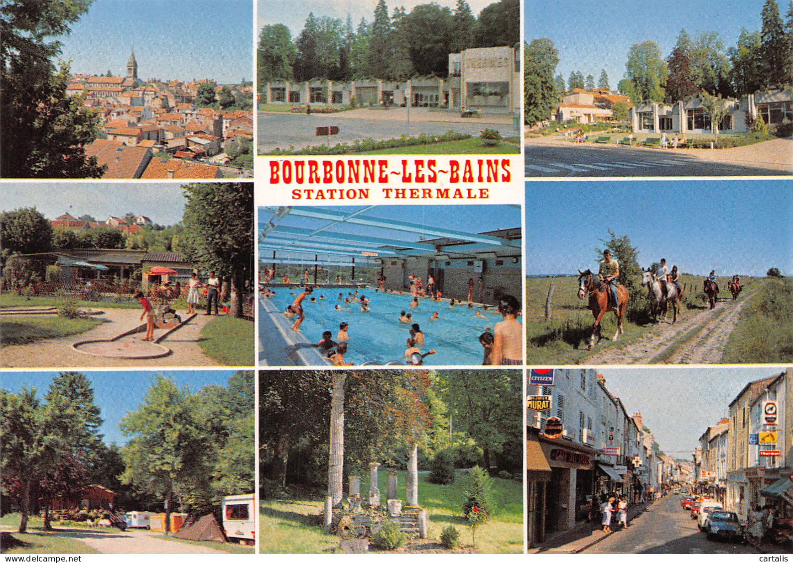 52-BOURBONNE LES BAINS-N°4246-B/0271 - Bourbonne Les Bains