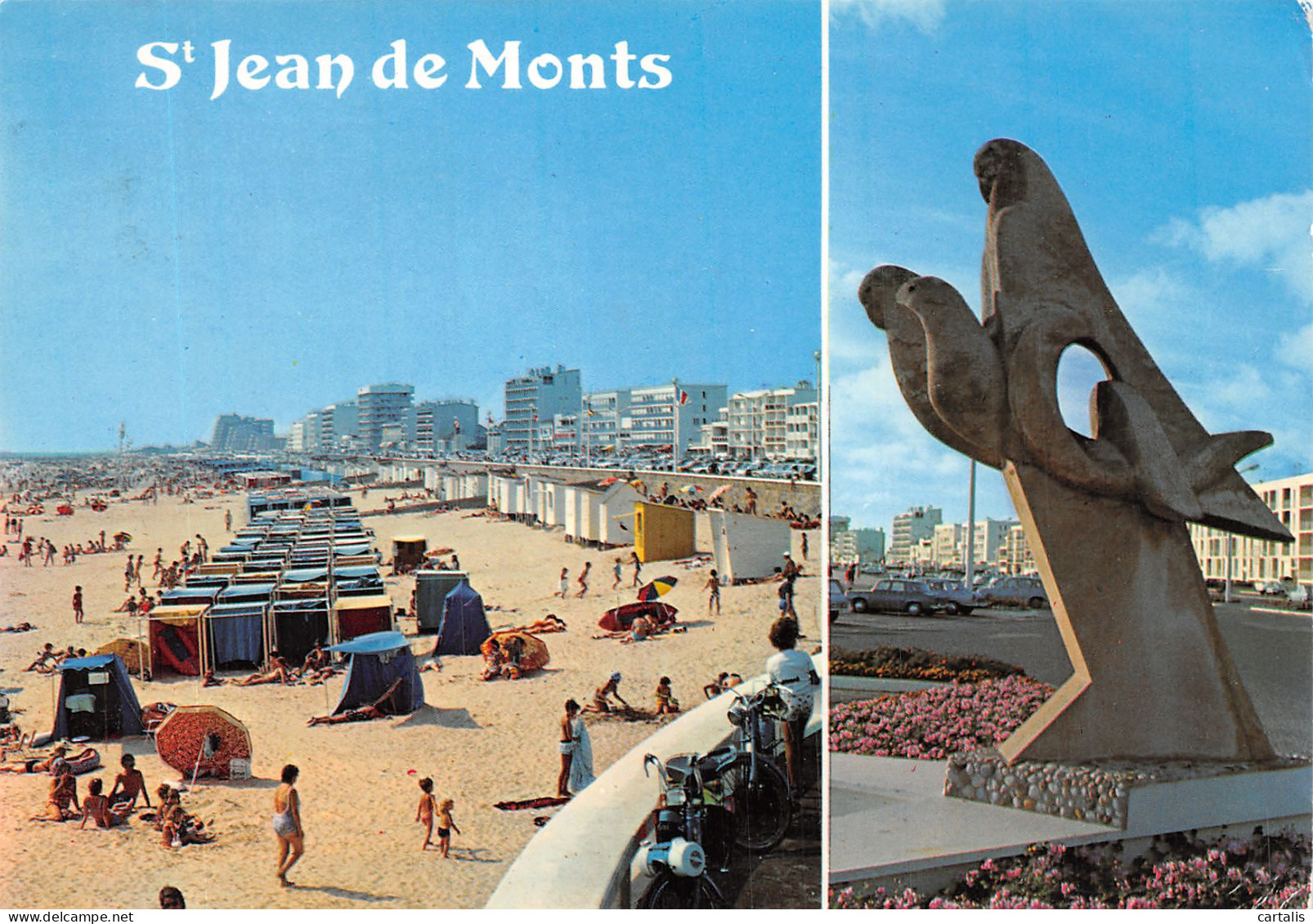 85-SAINT JEAN DE MONTS-N°4246-B/0077 - Saint Jean De Monts