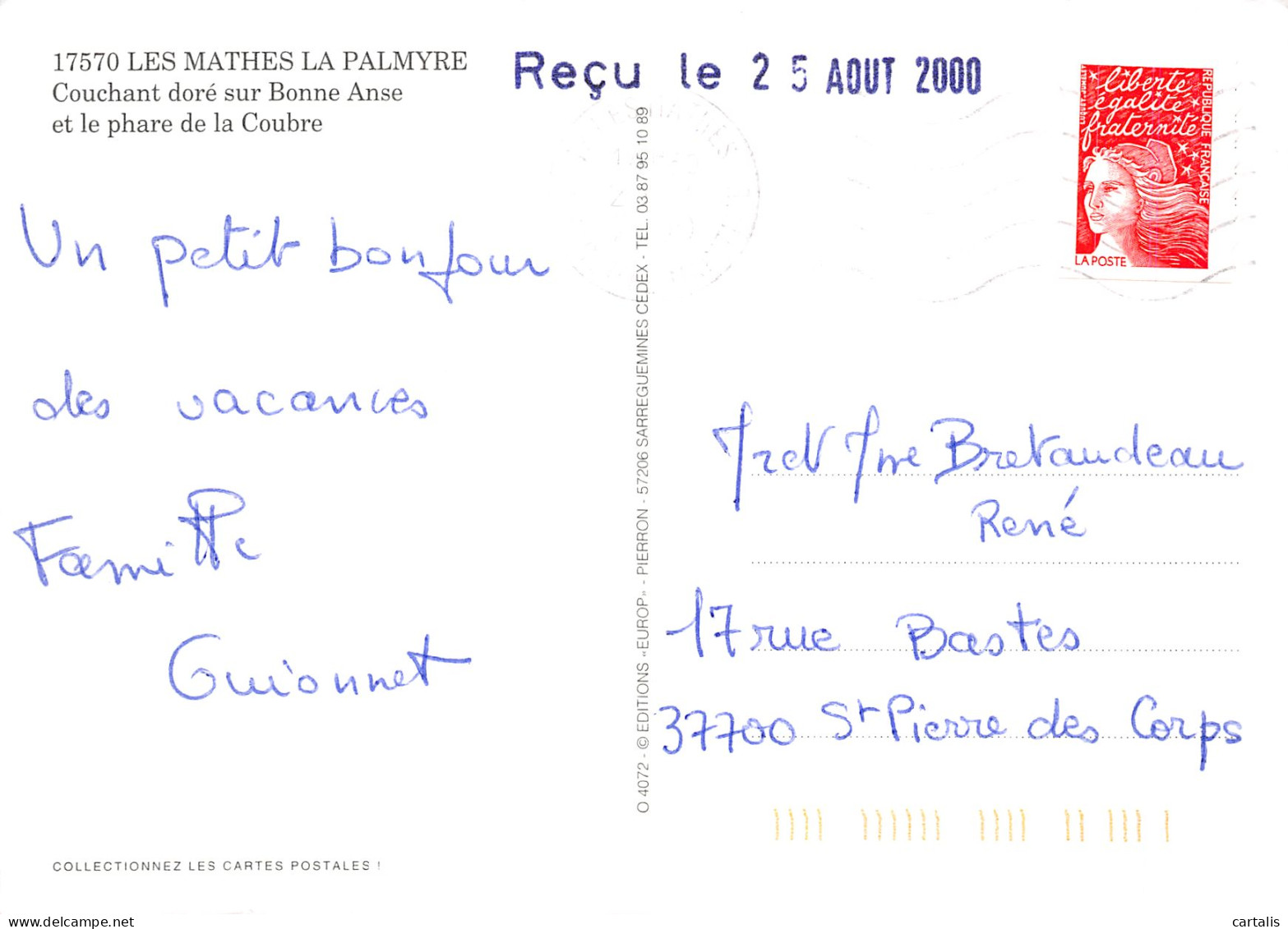 17-LES MATHES LA PALMYRE-N°4246-A/0283 - Les Mathes