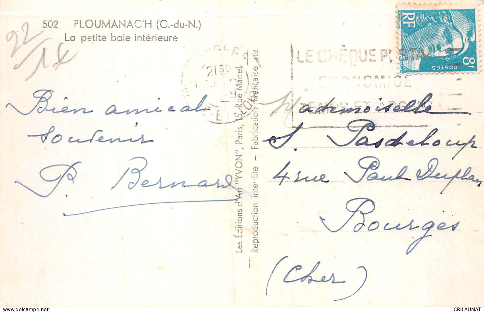 22-PLOUMANACH-N°T5054-C/0121 - Ploumanac'h