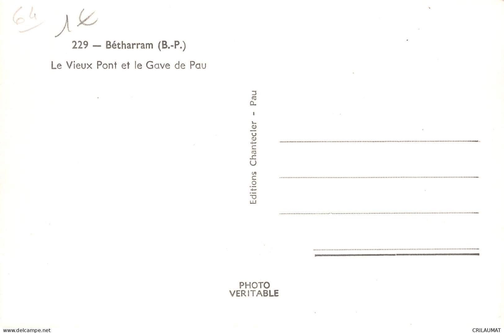 64-BETHARRAM-N°T5054-B/0005 - Lestelle-Bétharram
