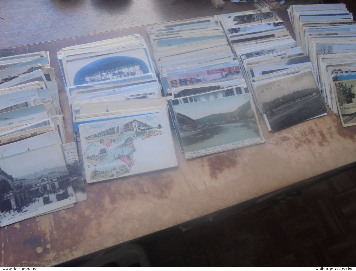 +++BELGIQUE BEAU LOT Dont ASSEZ BIEN WALLONIE  ENVIRON 1000-1100 CARTES (99% ANCIENNES)+++ 3 KILOS 150 (Lire Ci-bas) - 500 Postcards Min.