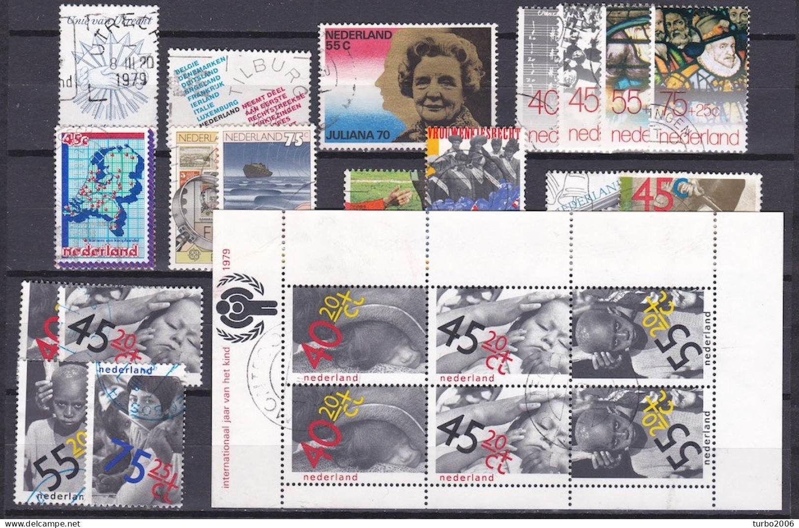 Nederland : 1979 Complete Gestempelde Jaargang NVPH 1172 / 1190 - Annate Complete