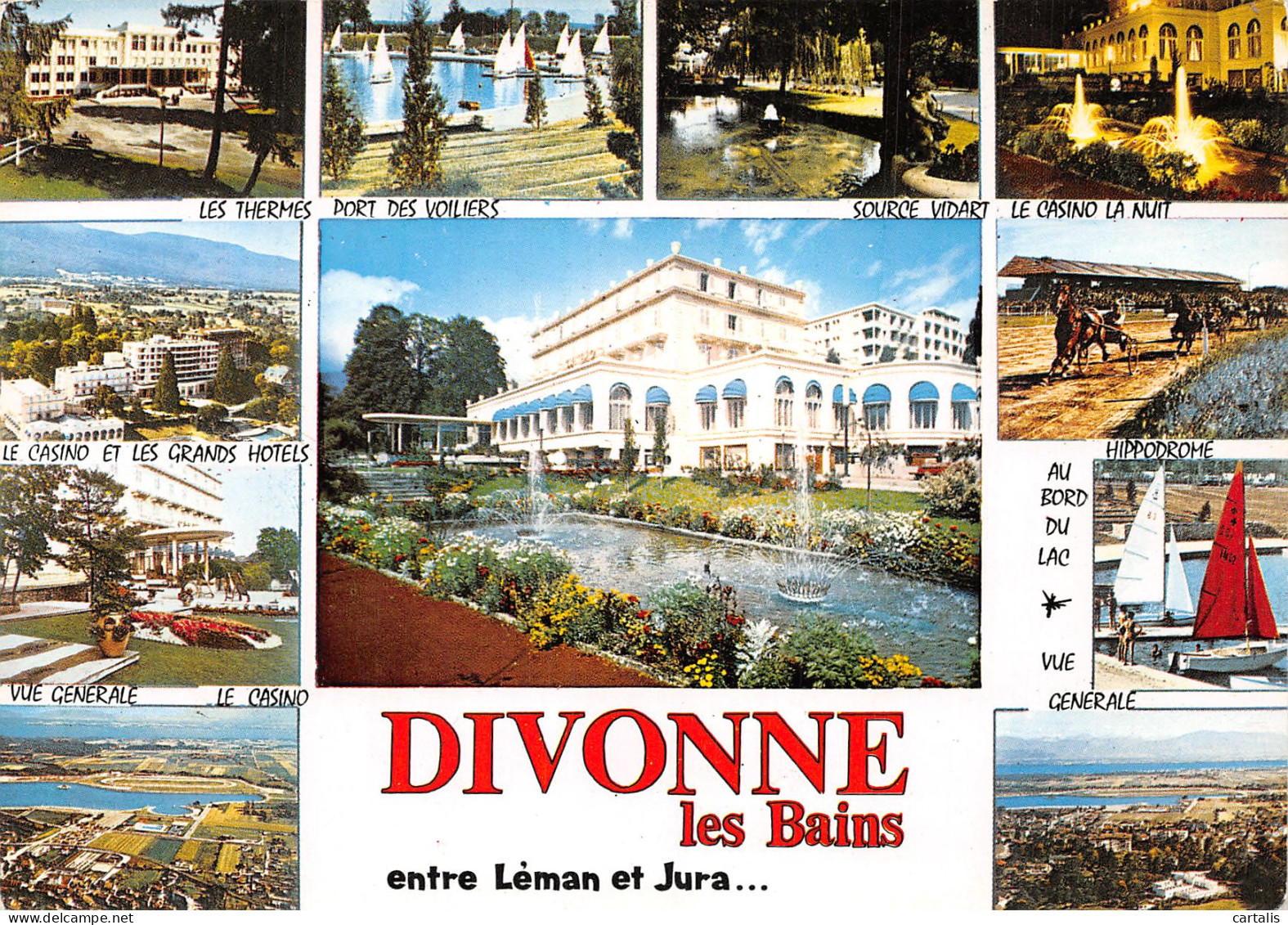 01-DIVONNE LES BAINS-N°4247-B/0127 - Divonne Les Bains