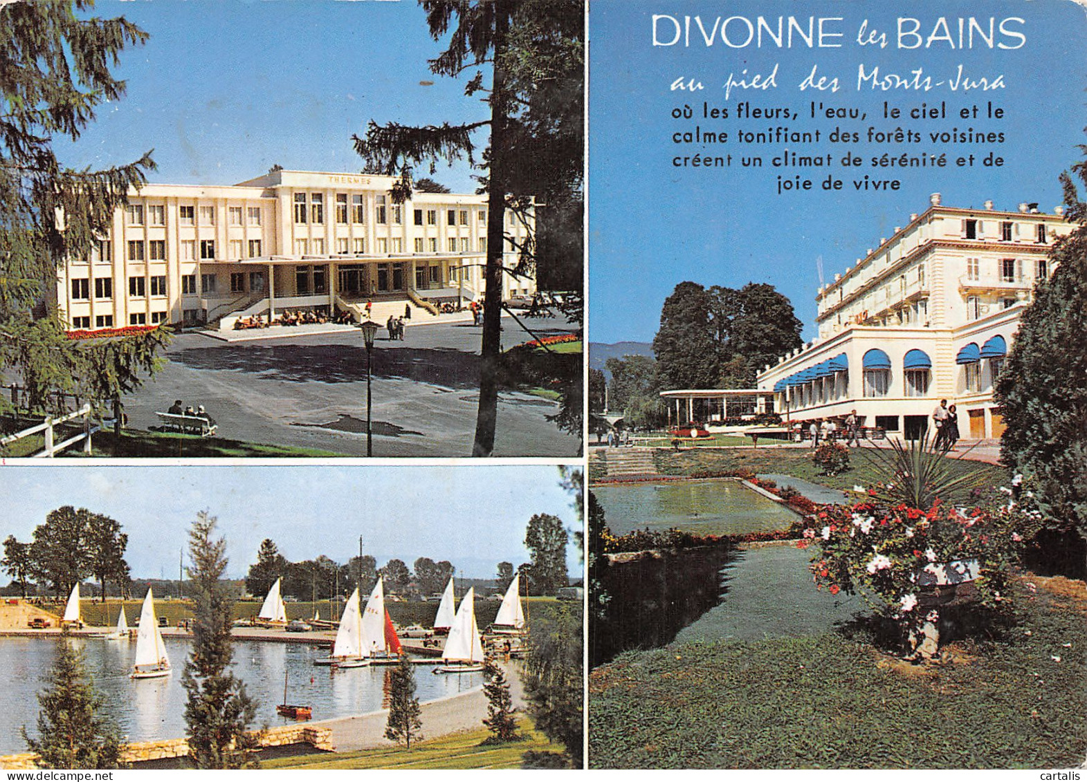 01-DIVONNE LES BAINS-N°4247-B/0129 - Divonne Les Bains