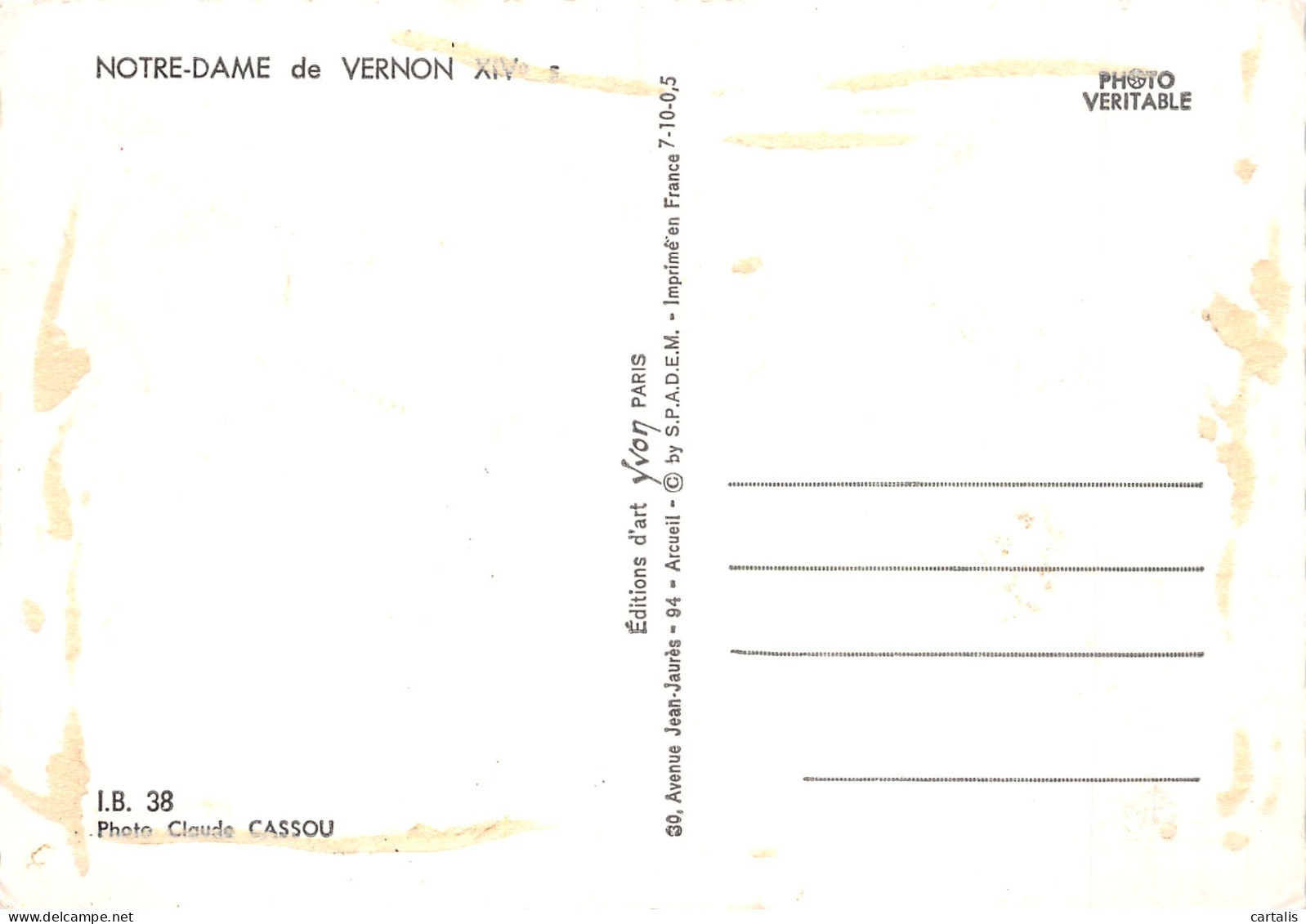 27-VERNON NOTRE DAME-N°4247-A/0209 - Vernon