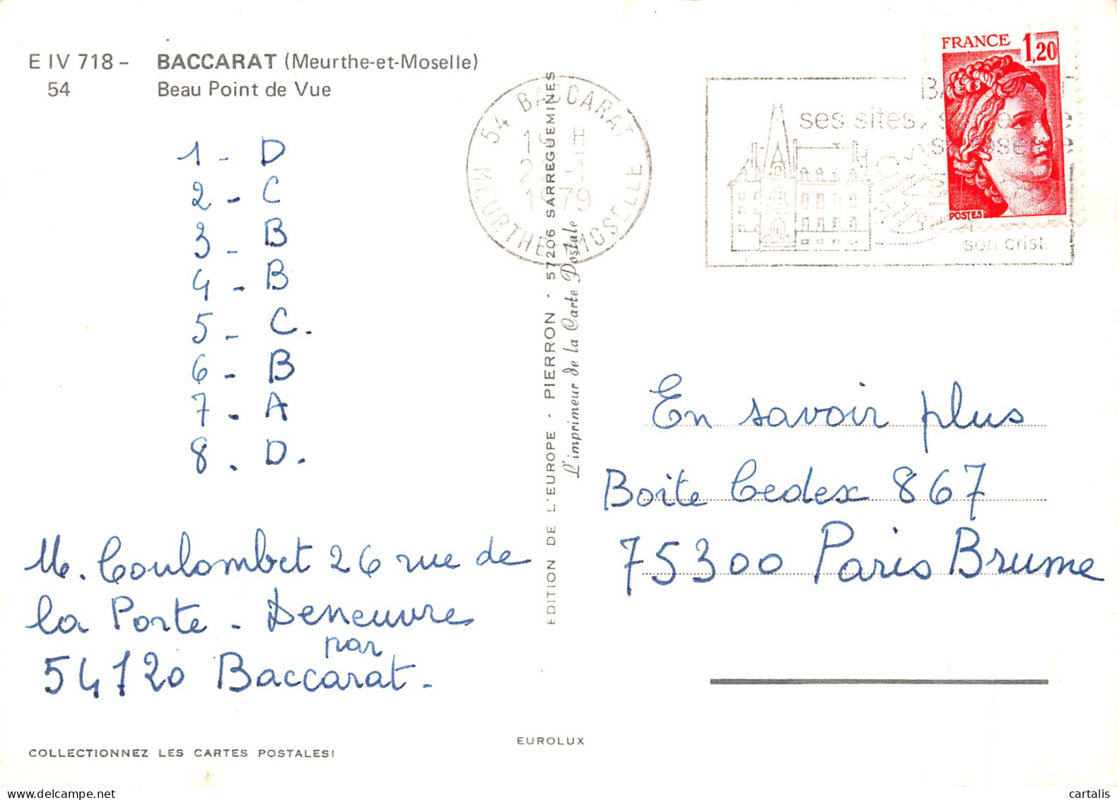 54-BACCARAT-N°4248-A/0201 - Baccarat