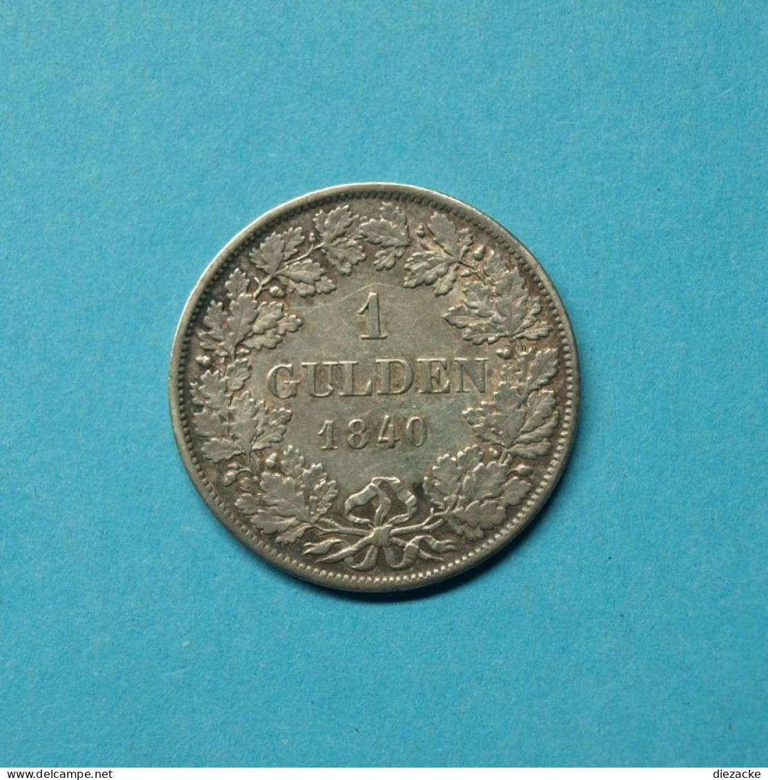 Württemberg 1840 1 Gulden Wilhelm (Mük4/3 - Taler Et Doppeltaler