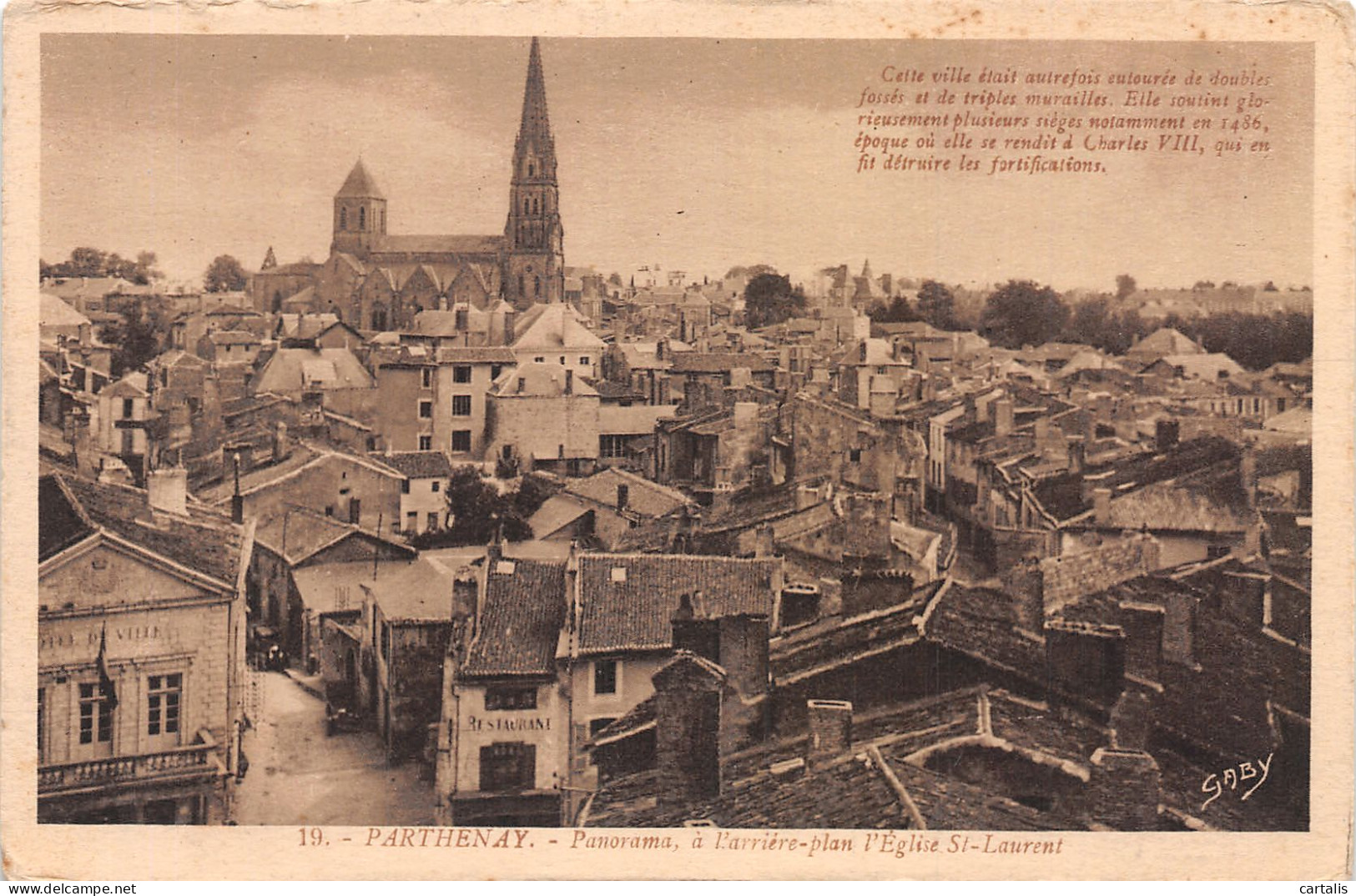 79-PARTHENAY-N°4248-E/0381 - Parthenay