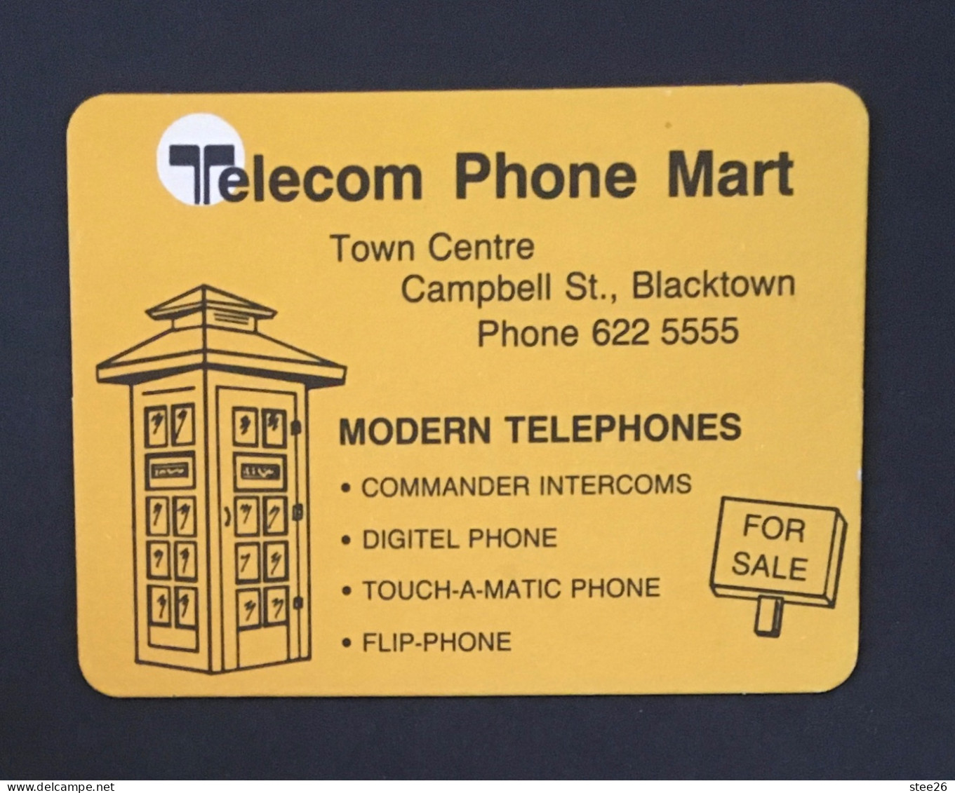 Beer Coaster - Telecom Phone Mart, Blacktown - Sotto-boccale