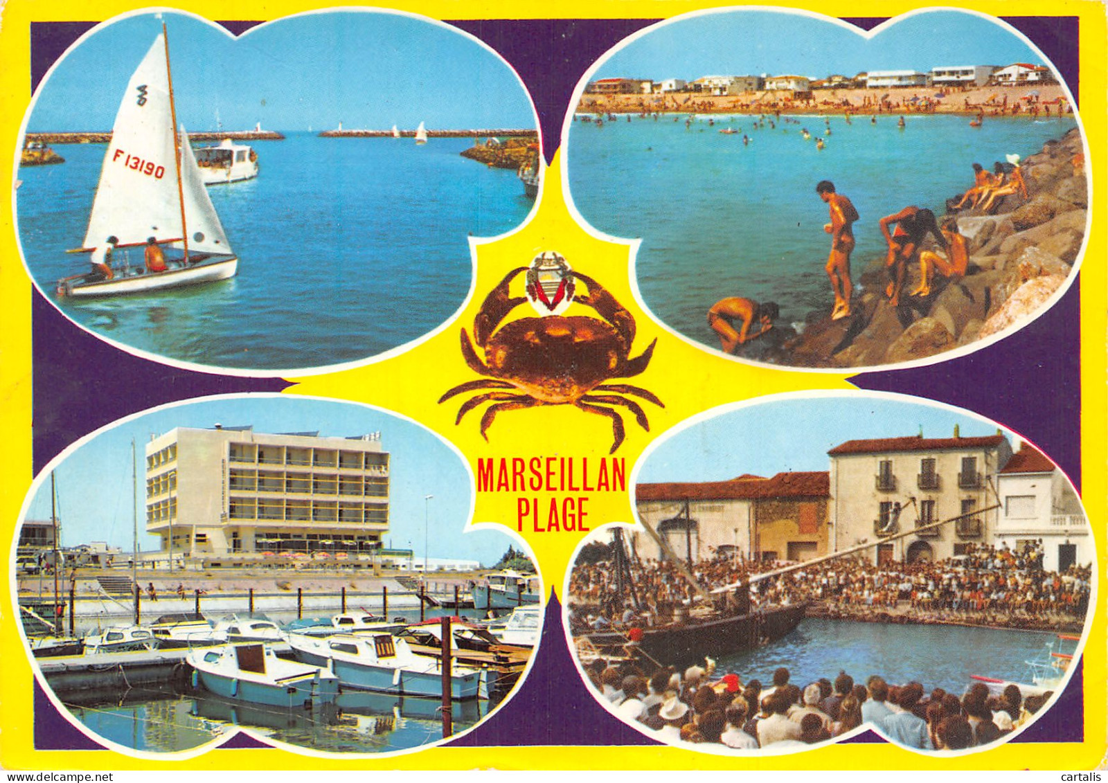 34-MARSEILLAN PLAGE-N°4249-C/0391 - Marseillan