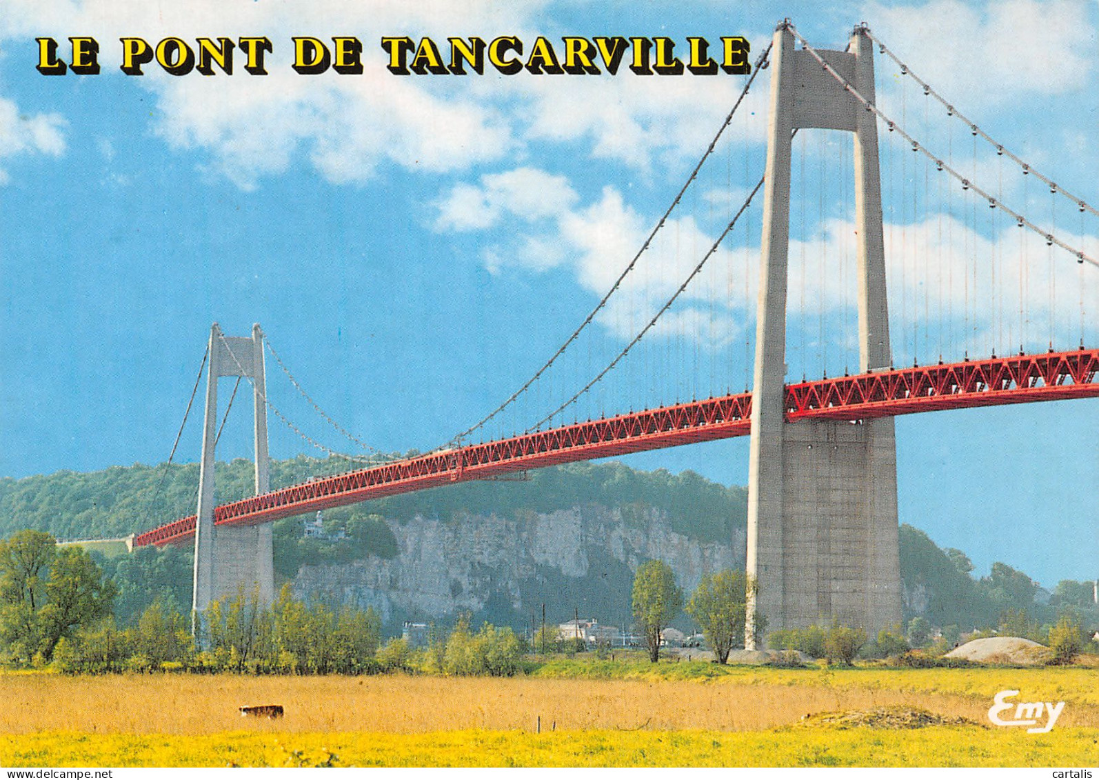 76-TANCARVILLE LE PONT-N°4249-C/0341 - Tancarville