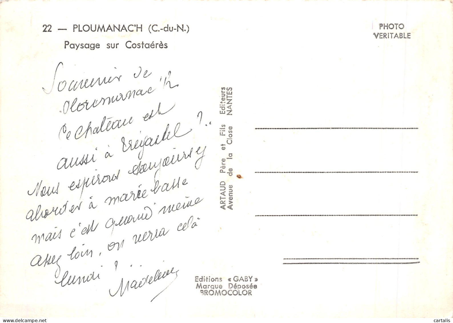 22-PLOUMANACH-N°4249-C/0331 - Ploumanac'h