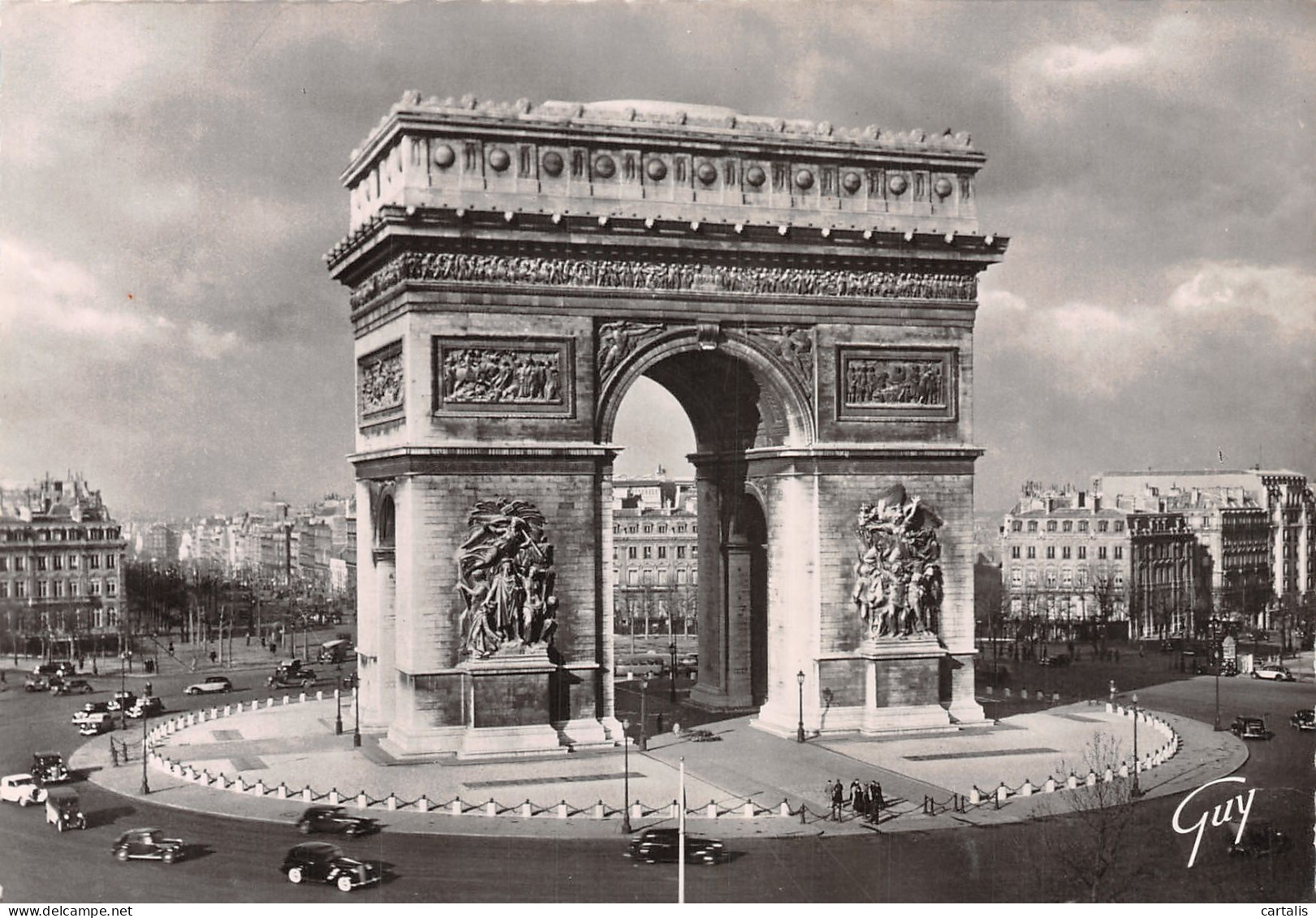 75-PARIS ARC DE TRIOMPHE DE L ETOILE-N°4249-C/0139 - Arc De Triomphe