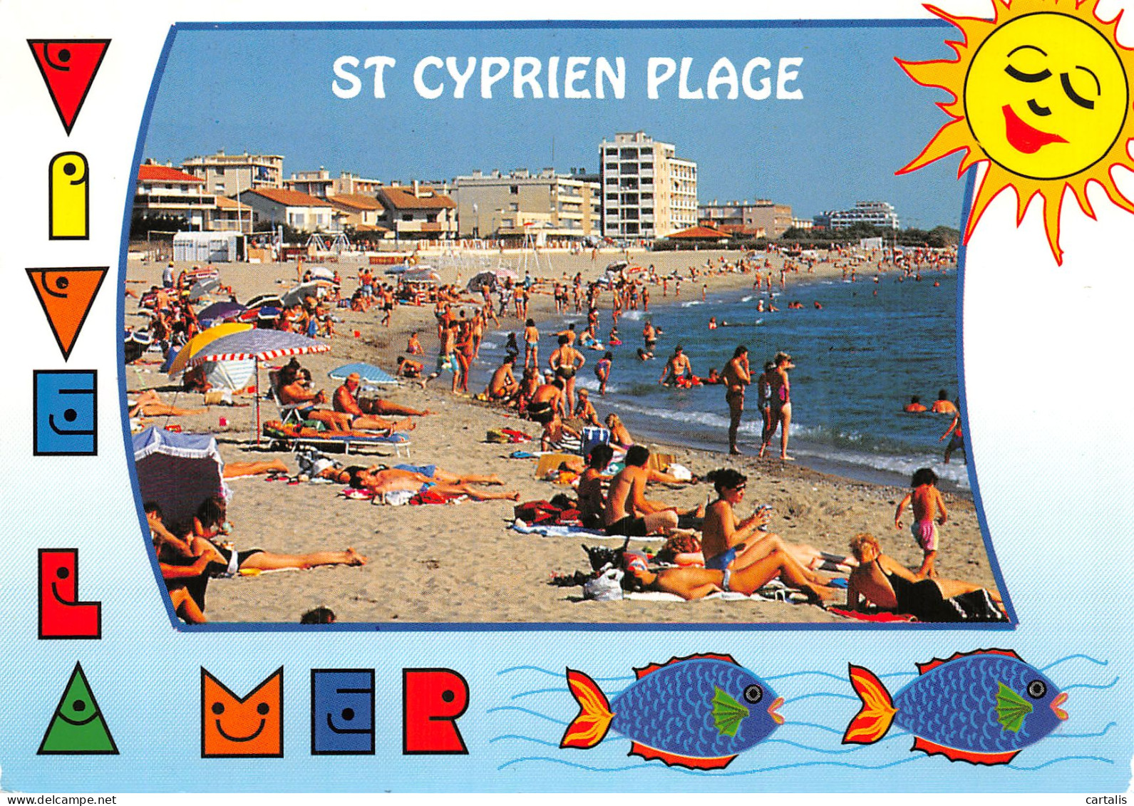 66-SAINT CYPRIEN PLAGE-N°4249-C/0117 - Saint Cyprien