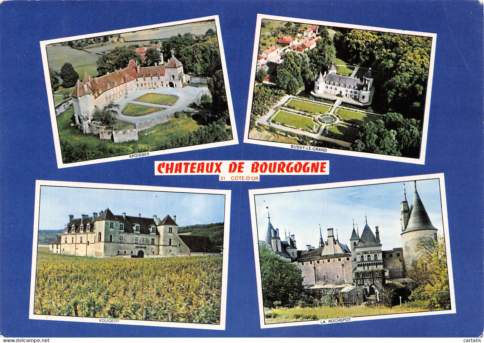 21-BOURGOGNE LES CHATEAUX-N°4249-B/0349 - Altri & Non Classificati