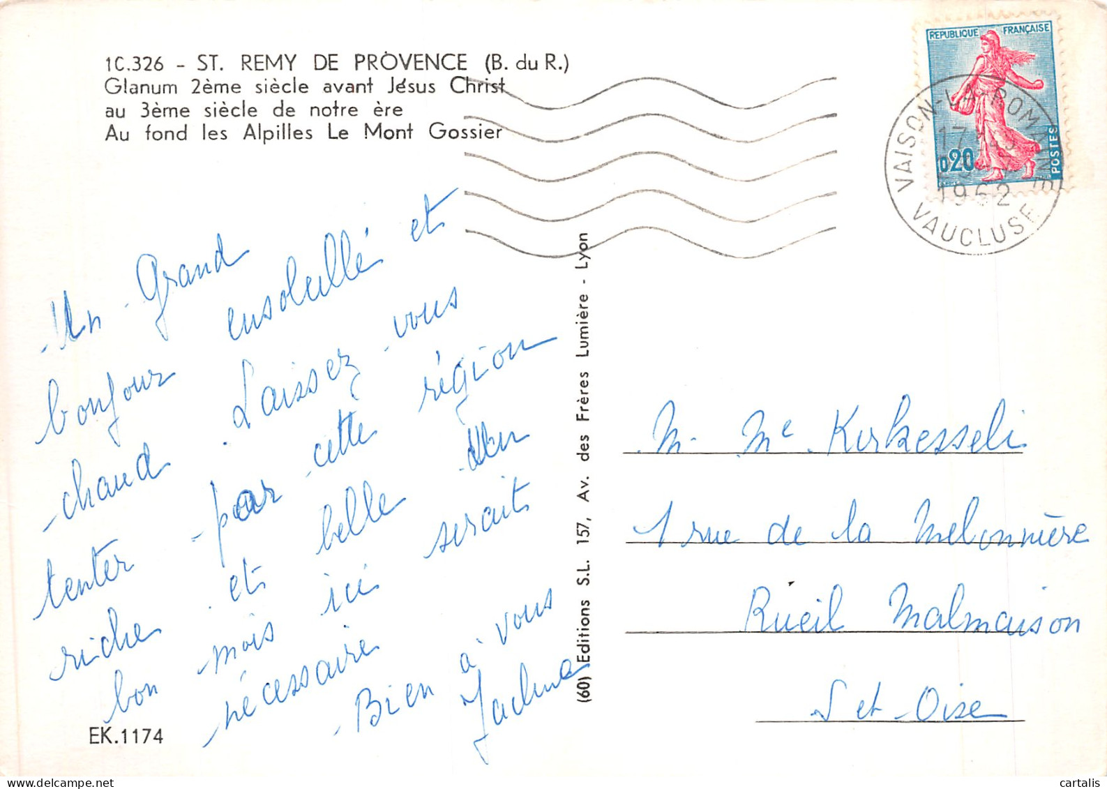 13-SAINT REMY DE PROVENCE-N°4249-B/0307 - Saint-Remy-de-Provence