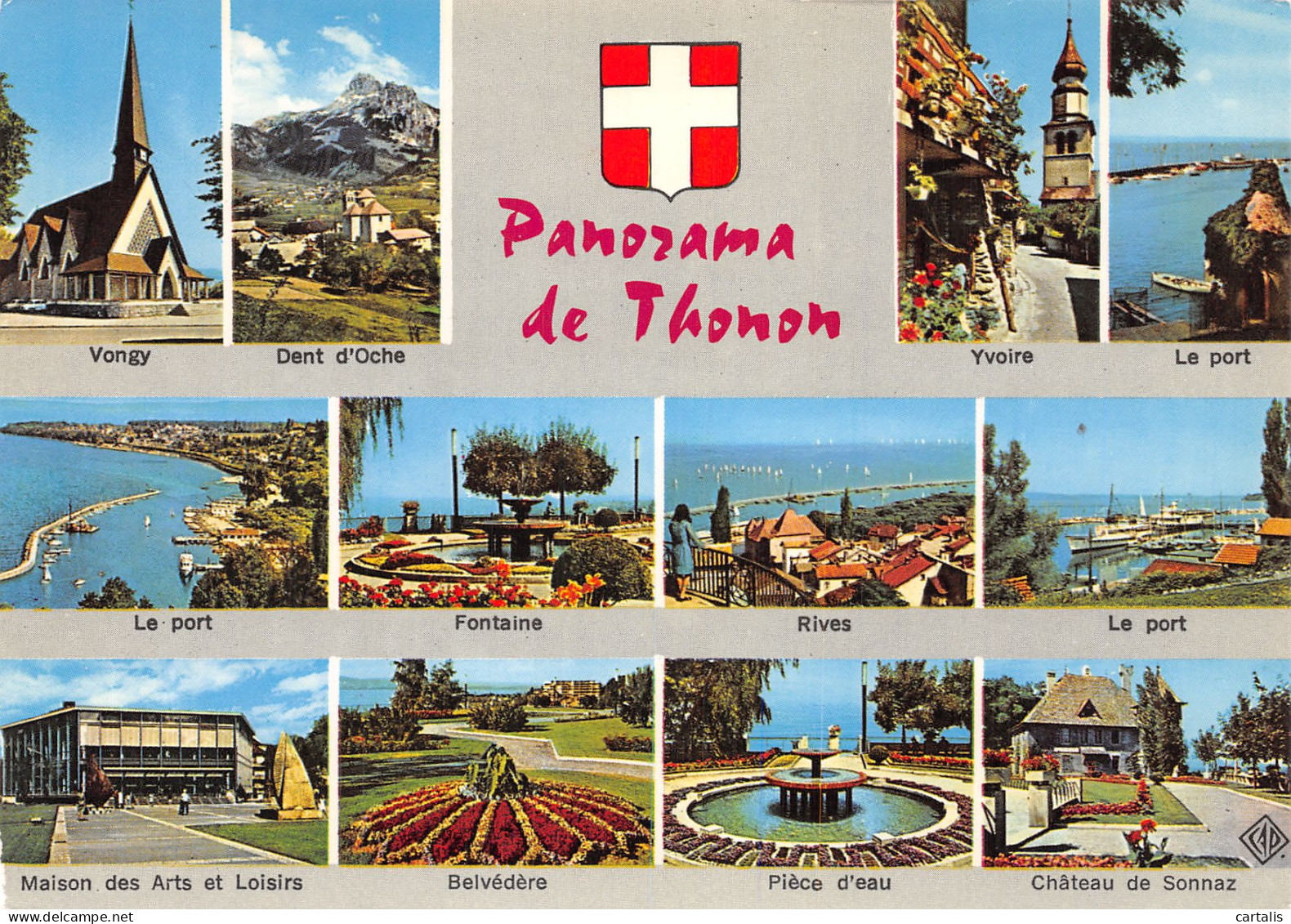 74-THONON LES BAINS-N°4249-B/0169 - Thonon-les-Bains