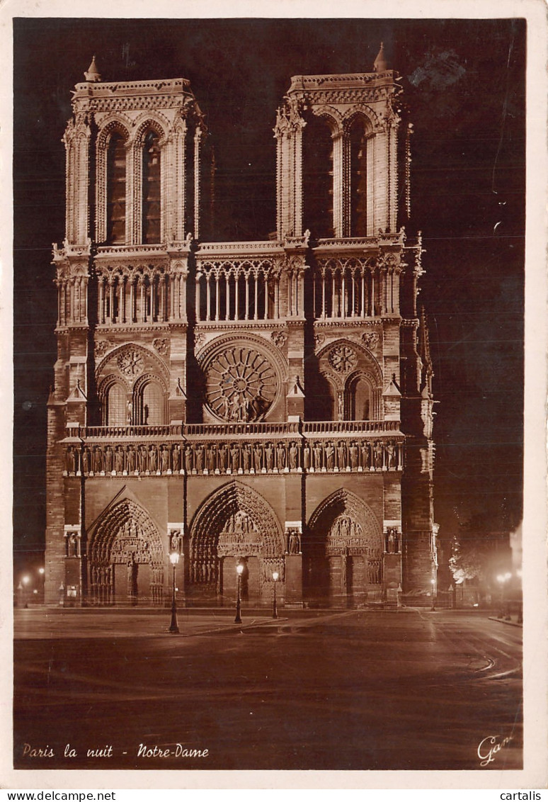 75-PARIS NOTRE DAME-N°4249-A/0381 - Notre Dame Von Paris