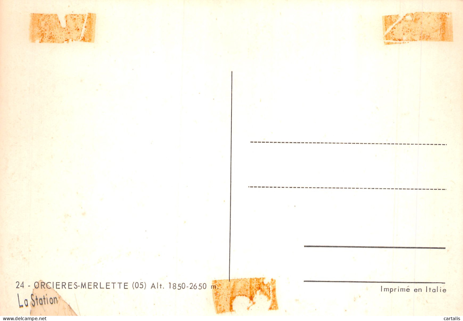 05-ORCIERES MERLETTE-N°4249-A/0327 - Orcieres