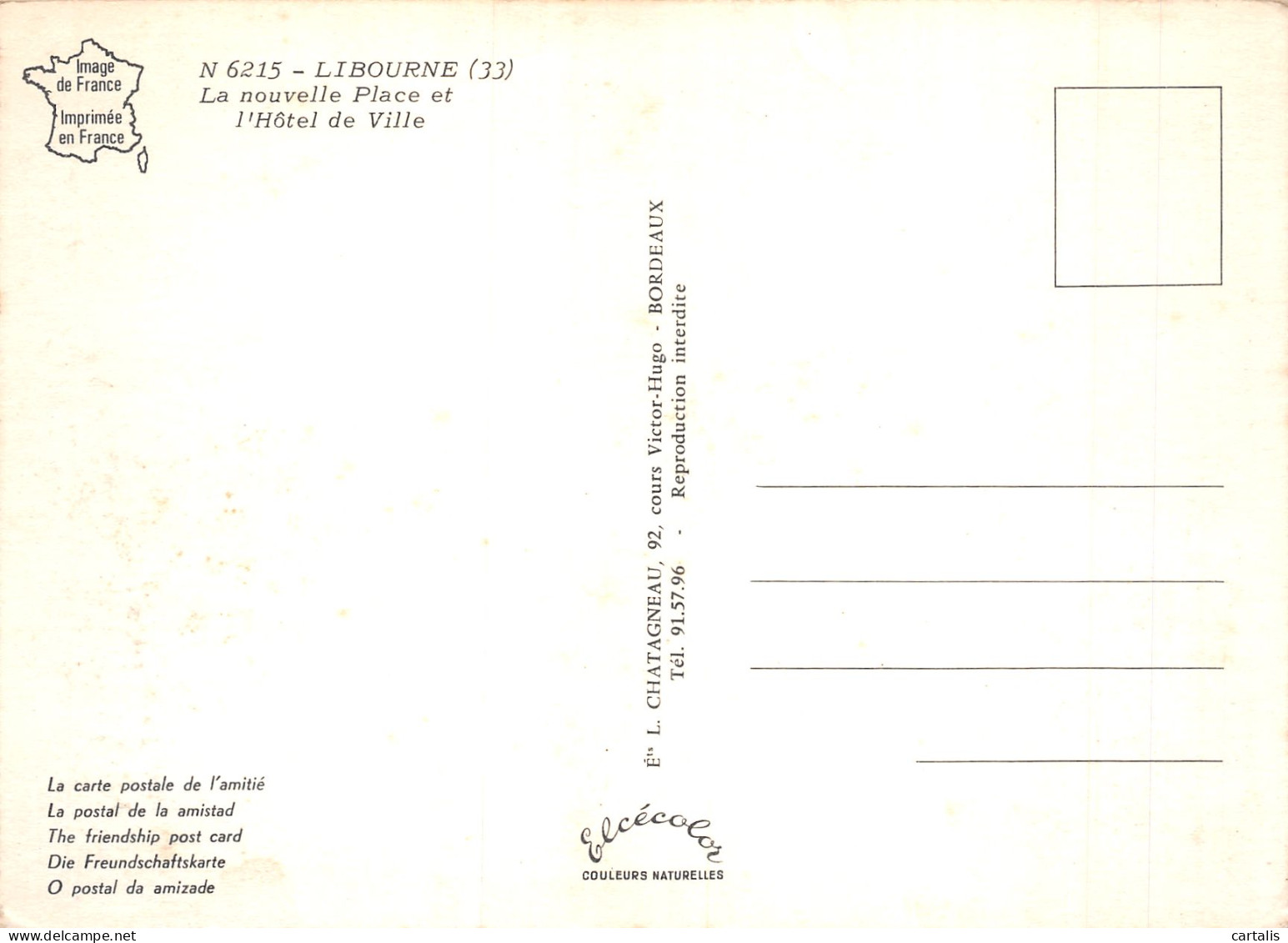 33-LIBOURNE-N°4249-A/0253 - Libourne