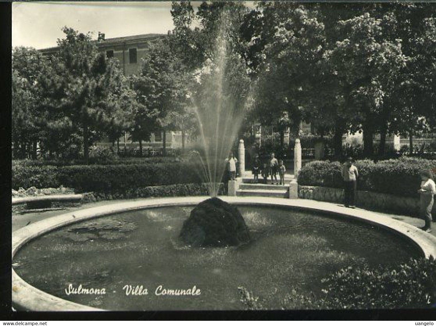 AB507 SULMONA - VILLA COMUNALE - Andere & Zonder Classificatie