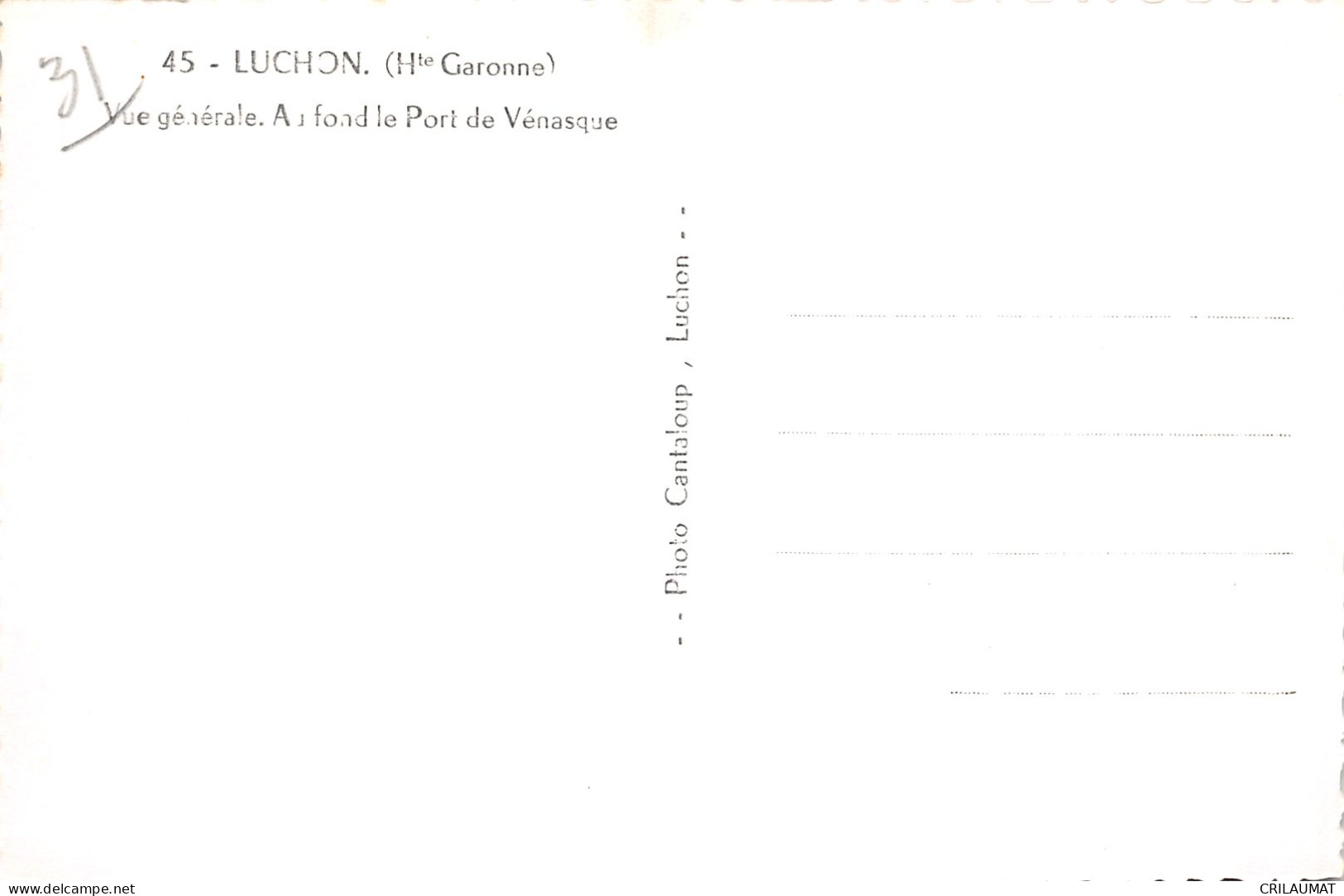 31-LUCHON-N°T5056-C/0051 - Luchon