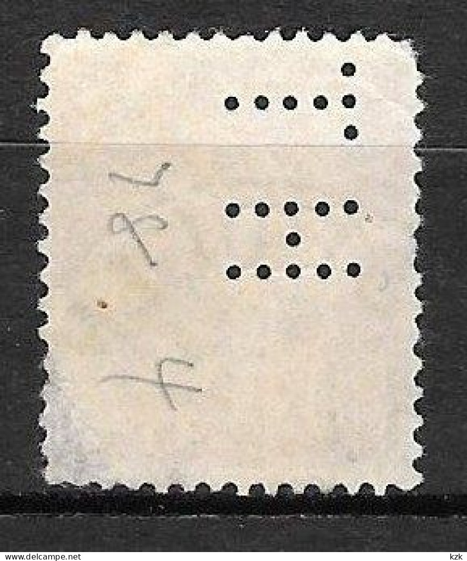 826	N°	199	Perforé	-	HT 78	-	SOCIETE THOMSON - Used Stamps