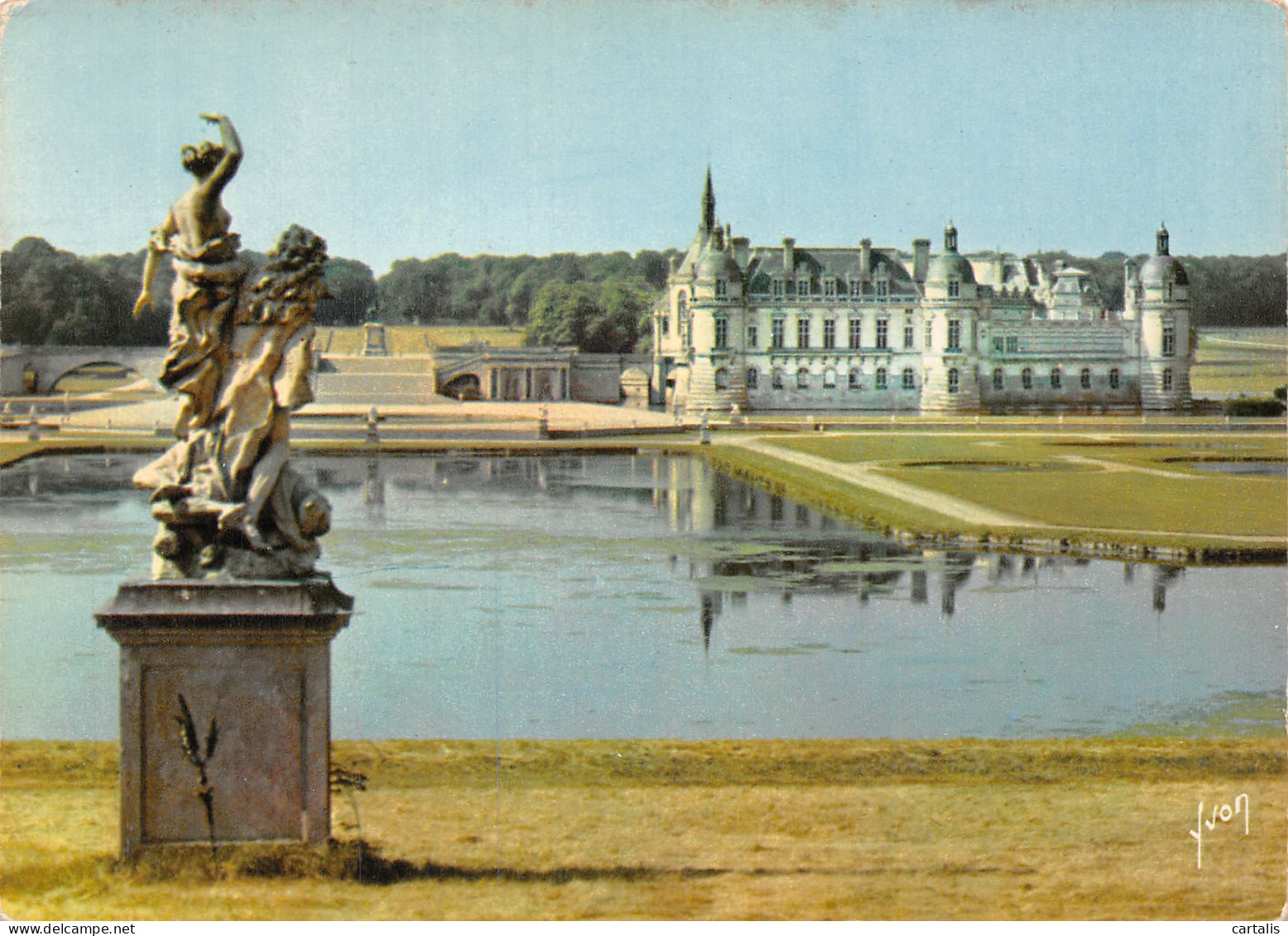 60-CHANTILLY LE CHÂTEAU-N°4250-A/0097 - Chantilly