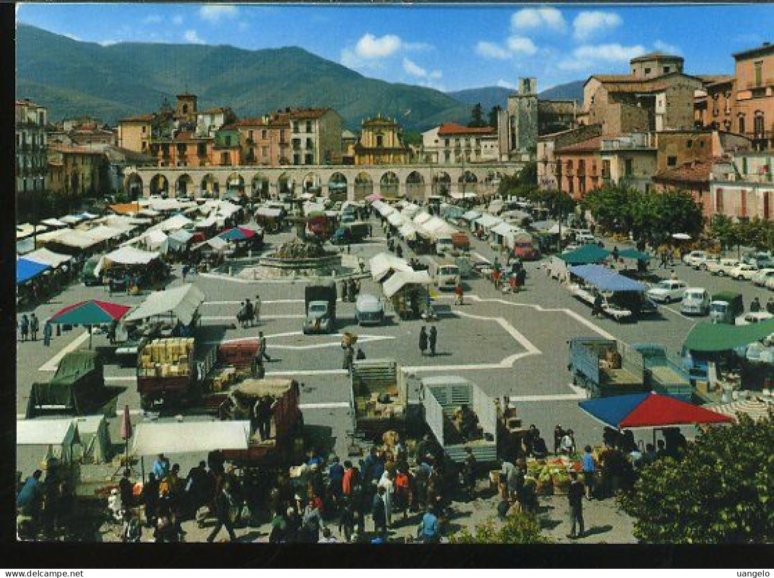 AB509 SULMONA - PIAZZA GARIBALDI - Other & Unclassified