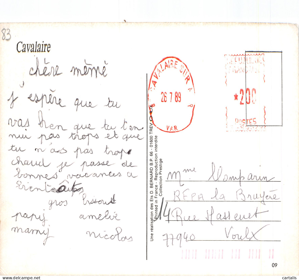 83-CAVALAIRE-N°4249-D/0147 - Cavalaire-sur-Mer