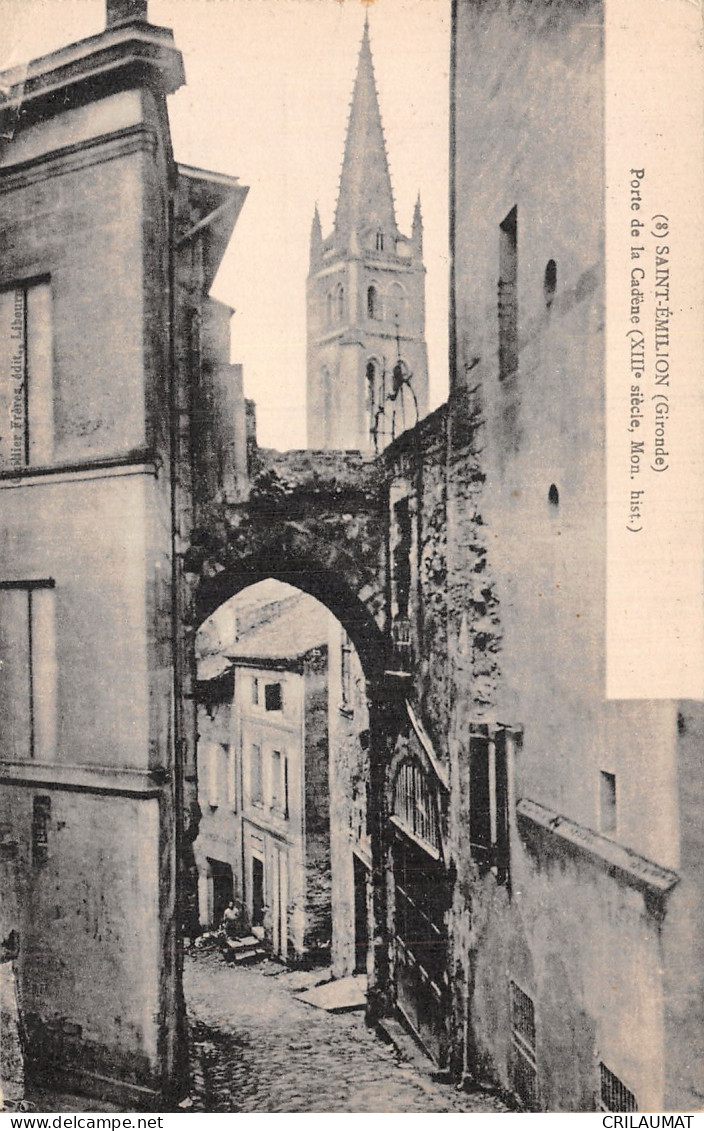 33-SAINT EMILION-N°T5056-D/0175 - Saint-Emilion