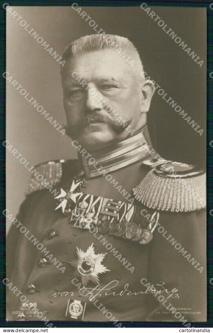 Politica Militare Feldmarschall Conrad Von Hotzendorf Foto Cartolina XB7360 - Autres & Non Classés