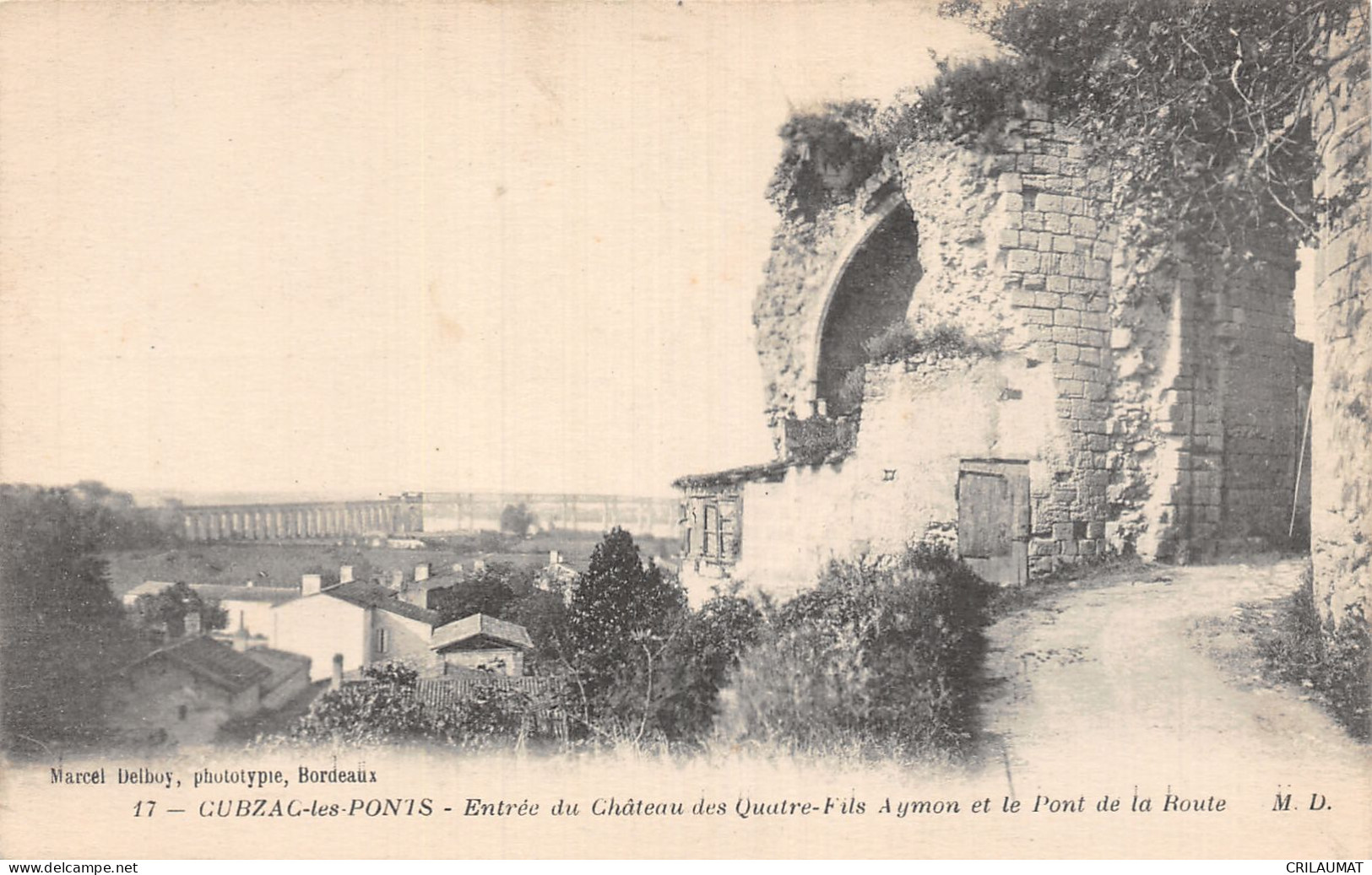 33-CUBZAC LES PONTS-N°T5056-D/0069 - Cubzac-les-Ponts