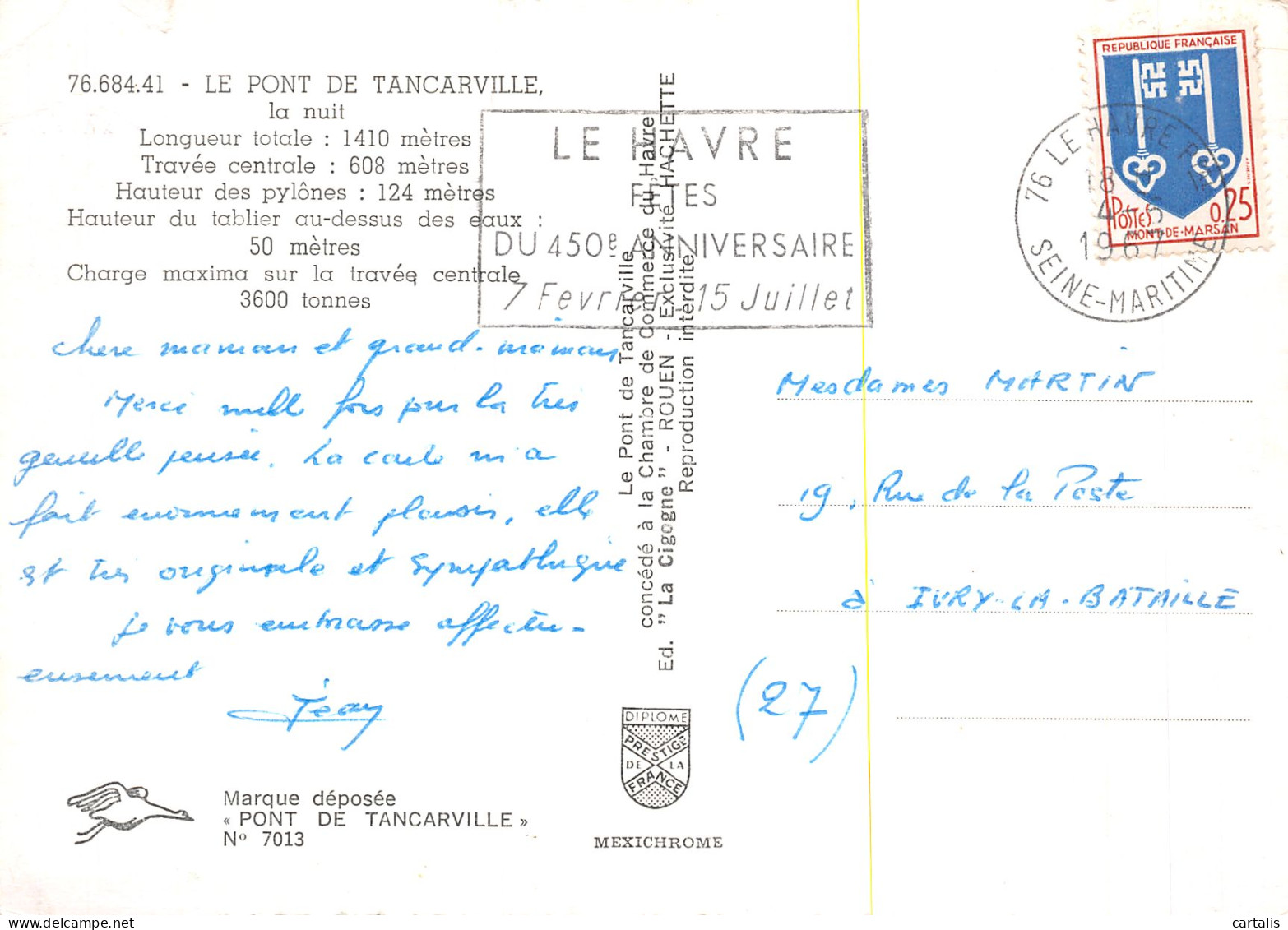 76-TANCARVILLE-N°4250-C/0105 - Tancarville