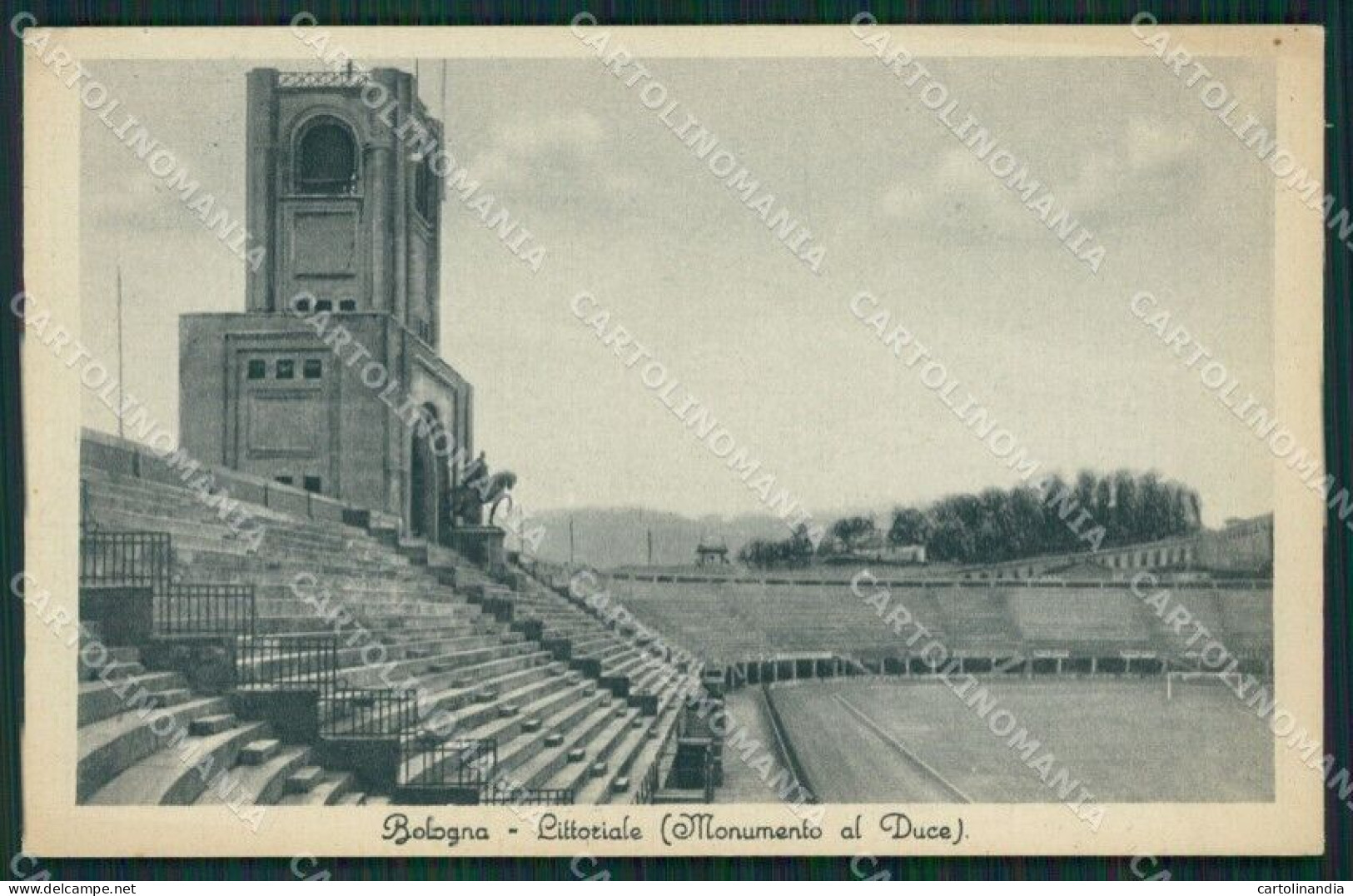 Bologna Città Littoriale Stadio Cartolina KVM0025 - Bologna