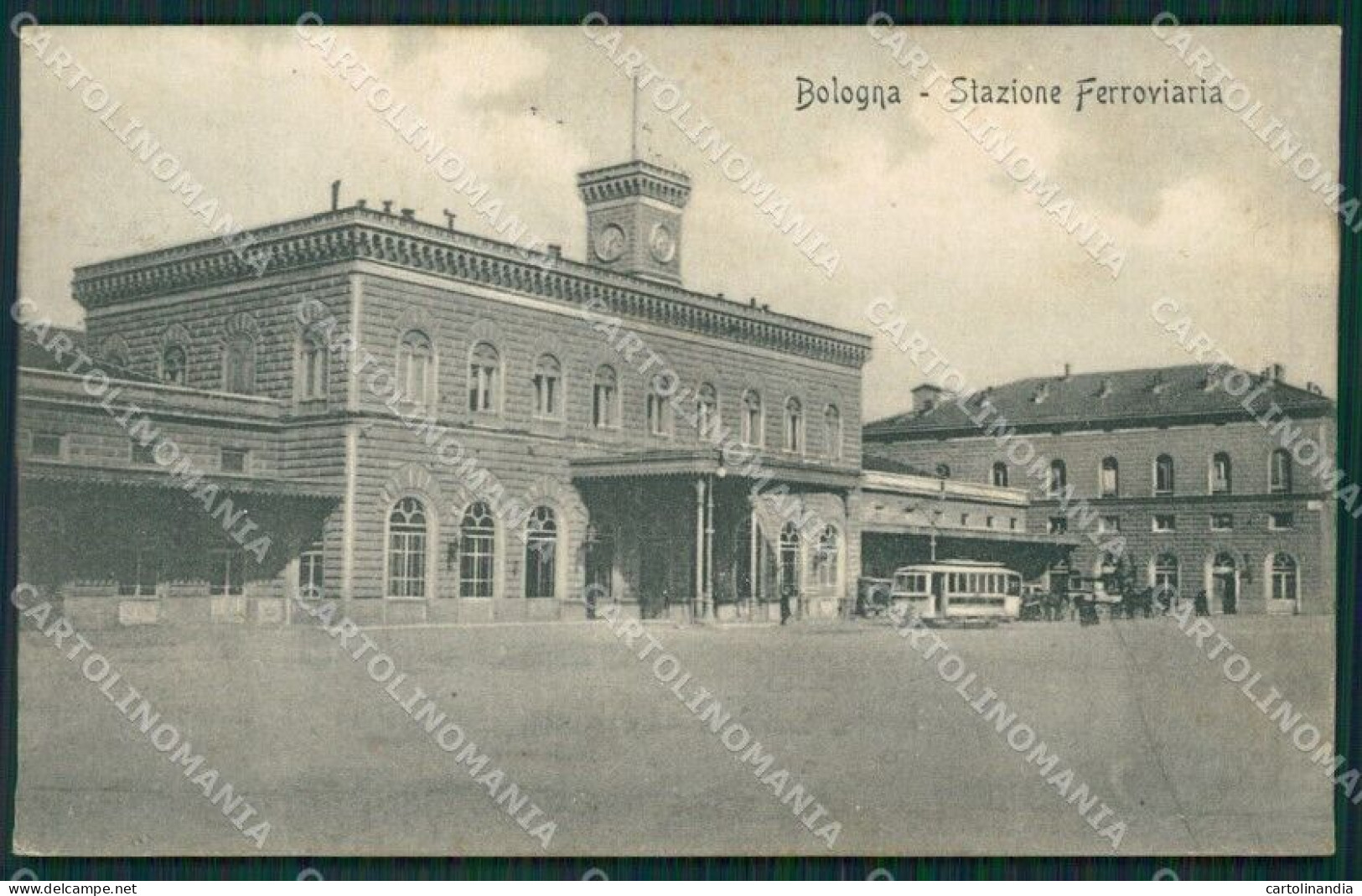 Bologna Città Stazione SCOLLATA Cartolina KVM0034 - Bologna