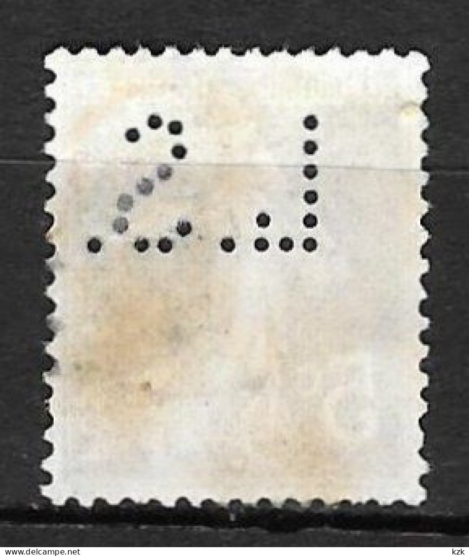 834	N°	137	Perforé	-	LS 132	-	LA SOIE - Used Stamps