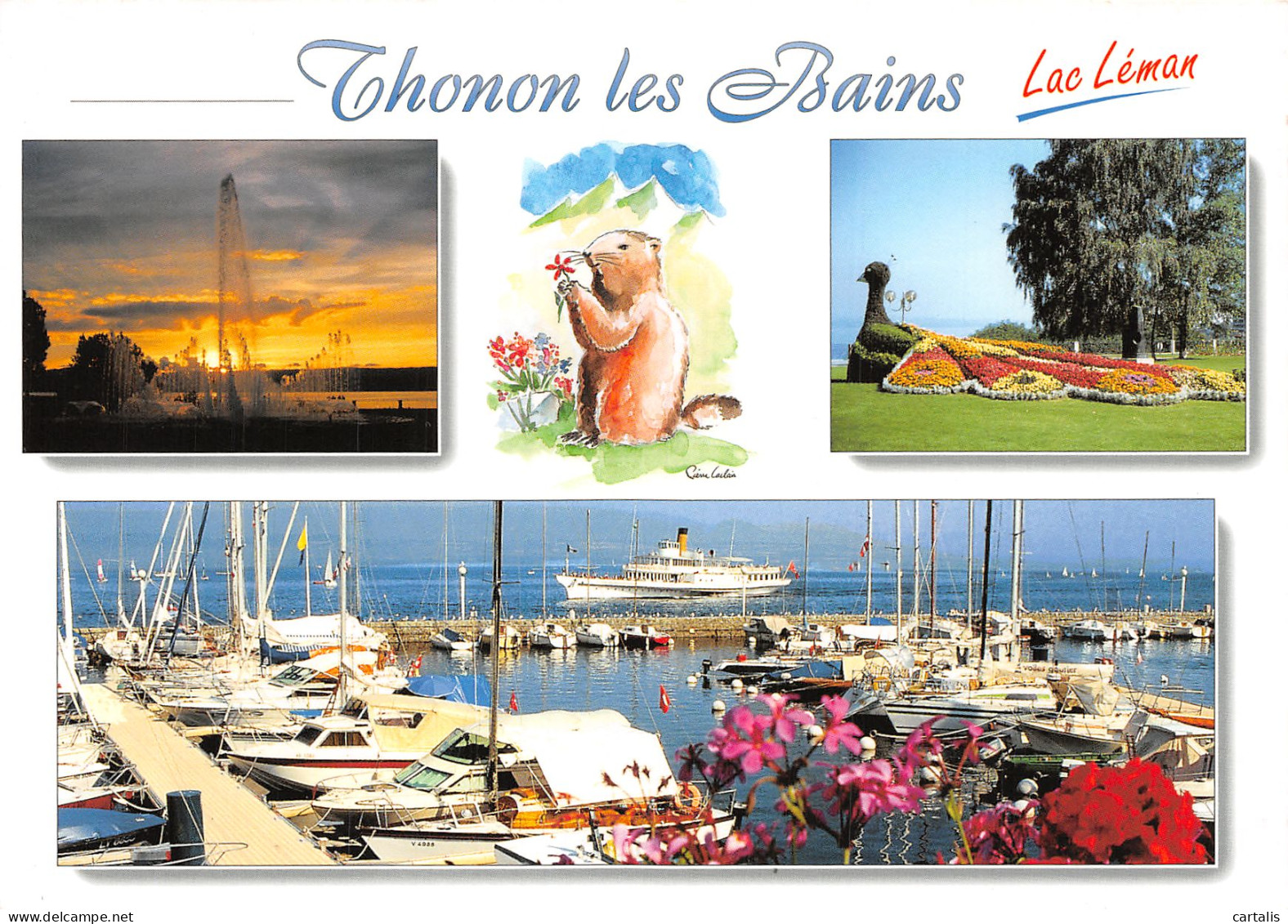 74-THONON LES BAINS-N°4251-A/0245 - Thonon-les-Bains