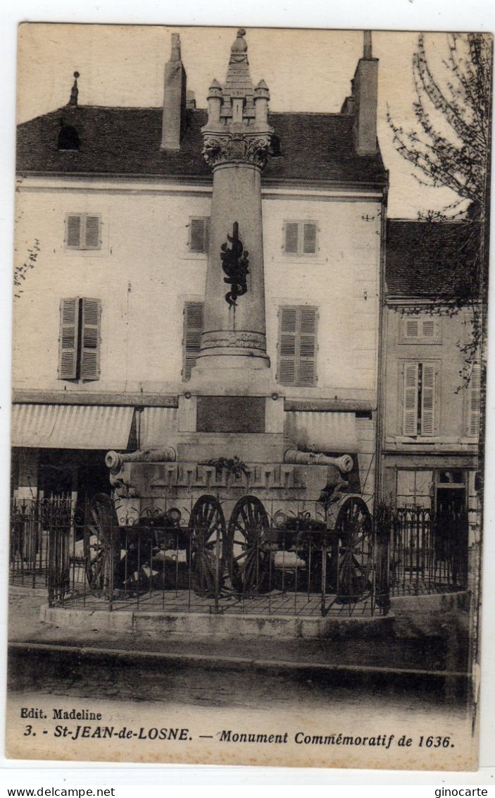 St Saint Jean De Losne Monument - Altri & Non Classificati