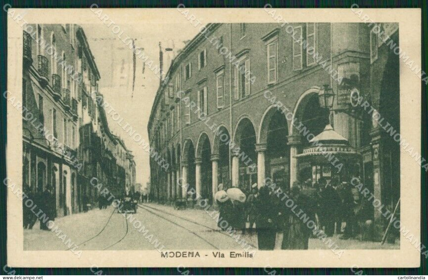 Modena Città PIEGHINA Cartolina KVM0166 - Modena