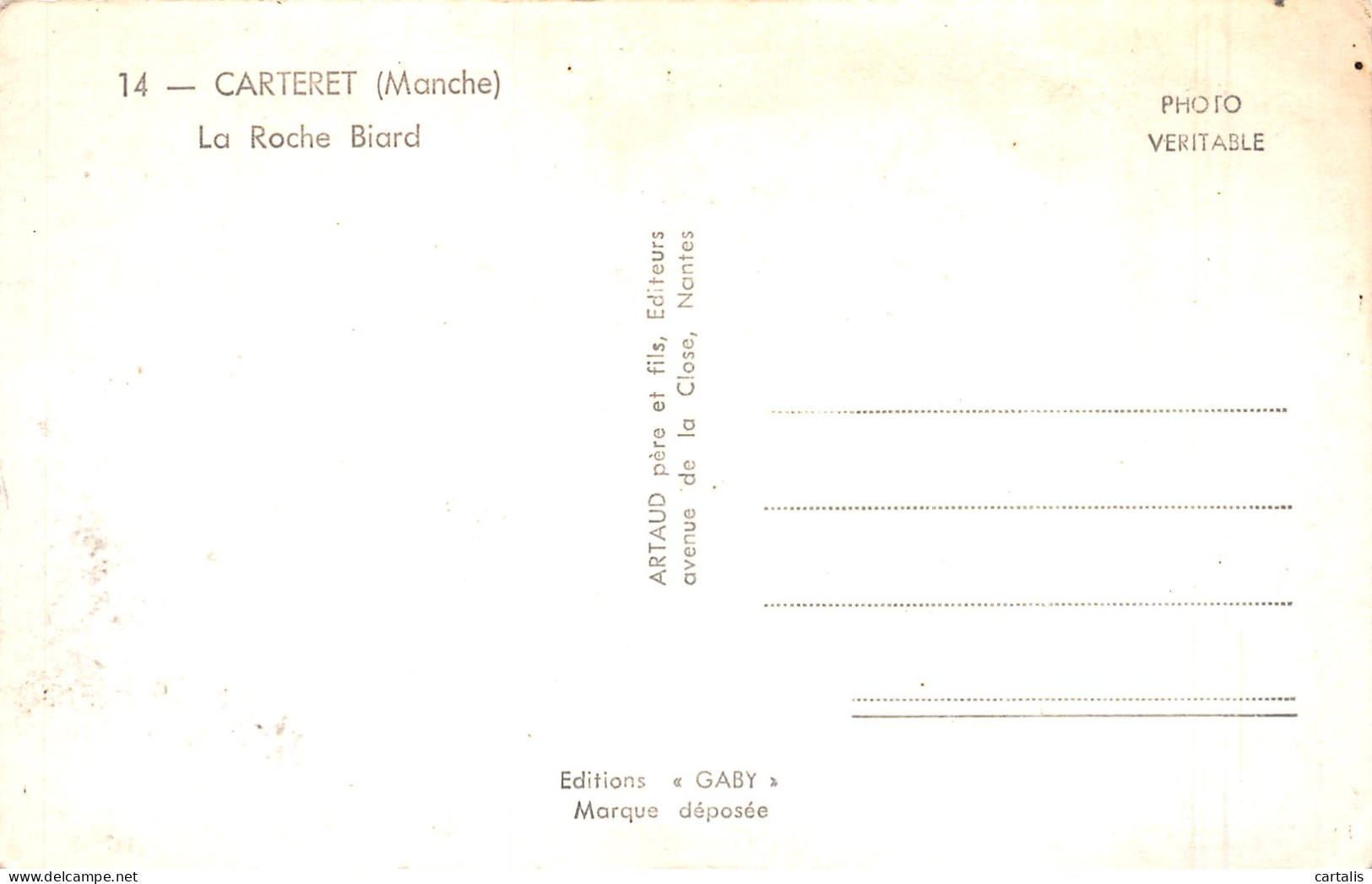 50-CARTERET-N°4250-E/0063 - Carteret