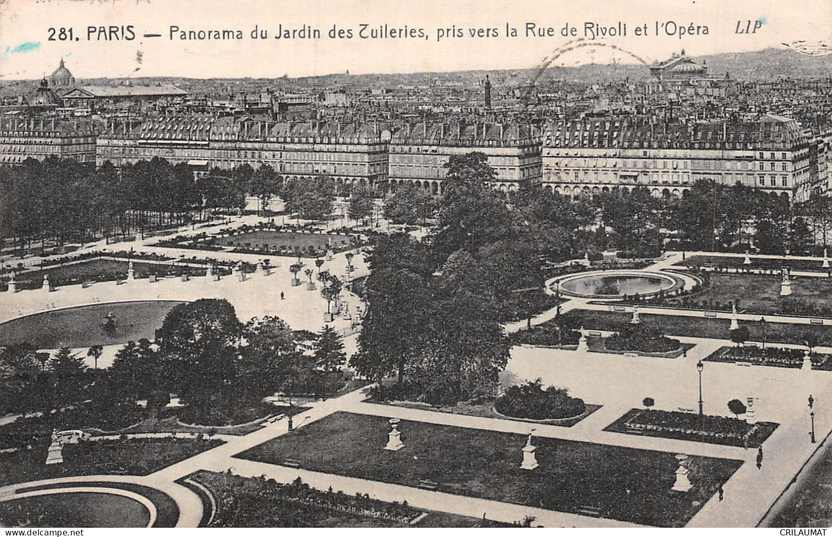 75-PARIS JARDIN DES TUILERIES-N°T5057-C/0171 - Parques, Jardines