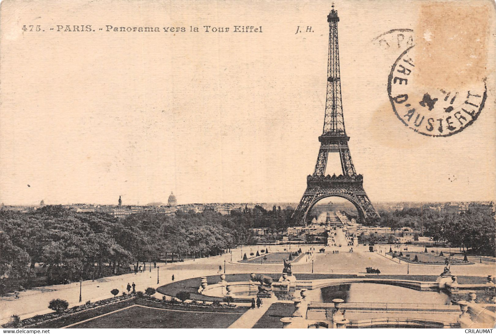 75-PARIS LA TOUR EIFFEL-N°T5057-C/0055 - Eiffeltoren
